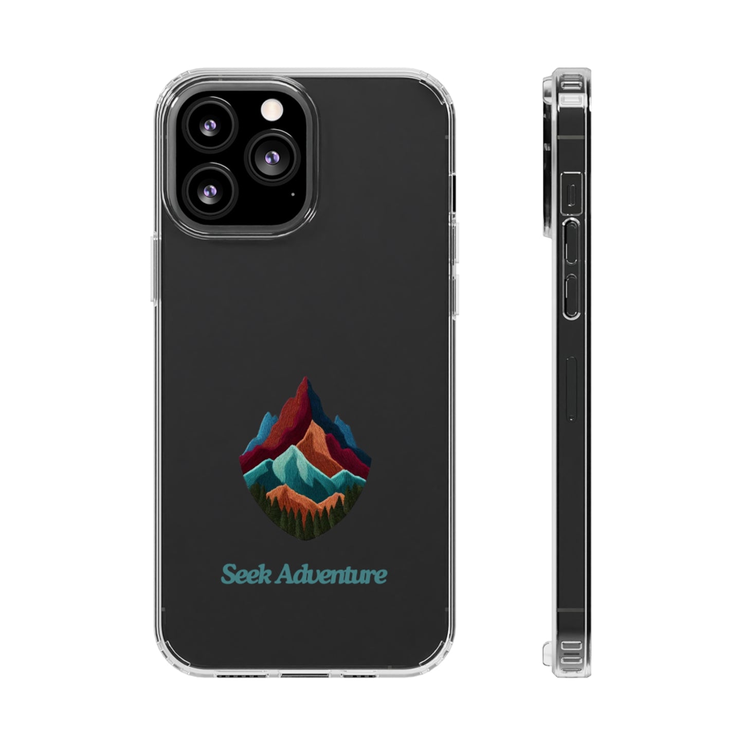Majestic Peaks - Clear Case