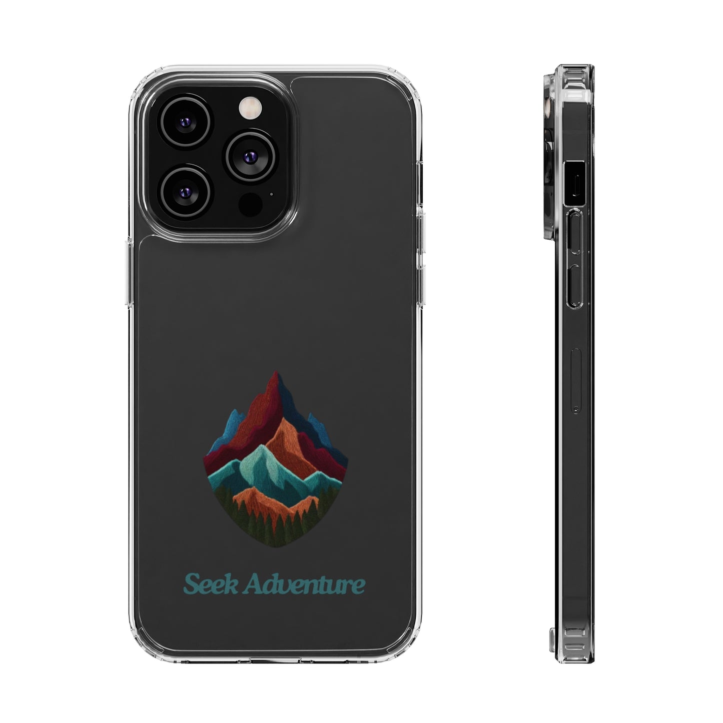 Majestic Peaks - Clear Case
