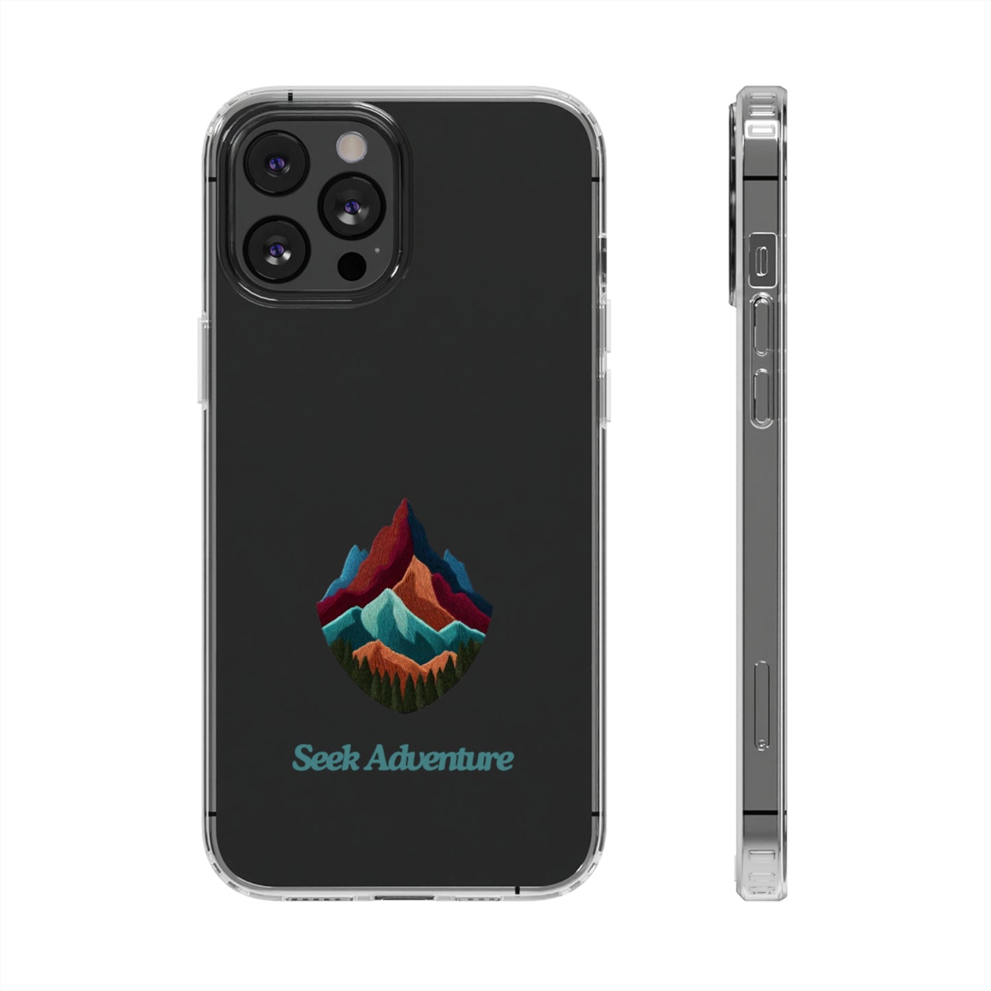 Majestic Peaks - Clear Case
