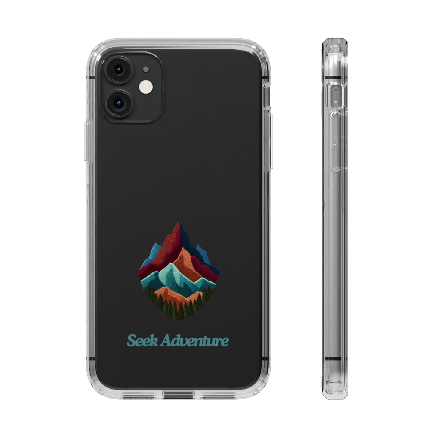 Majestic Peaks - Clear Case