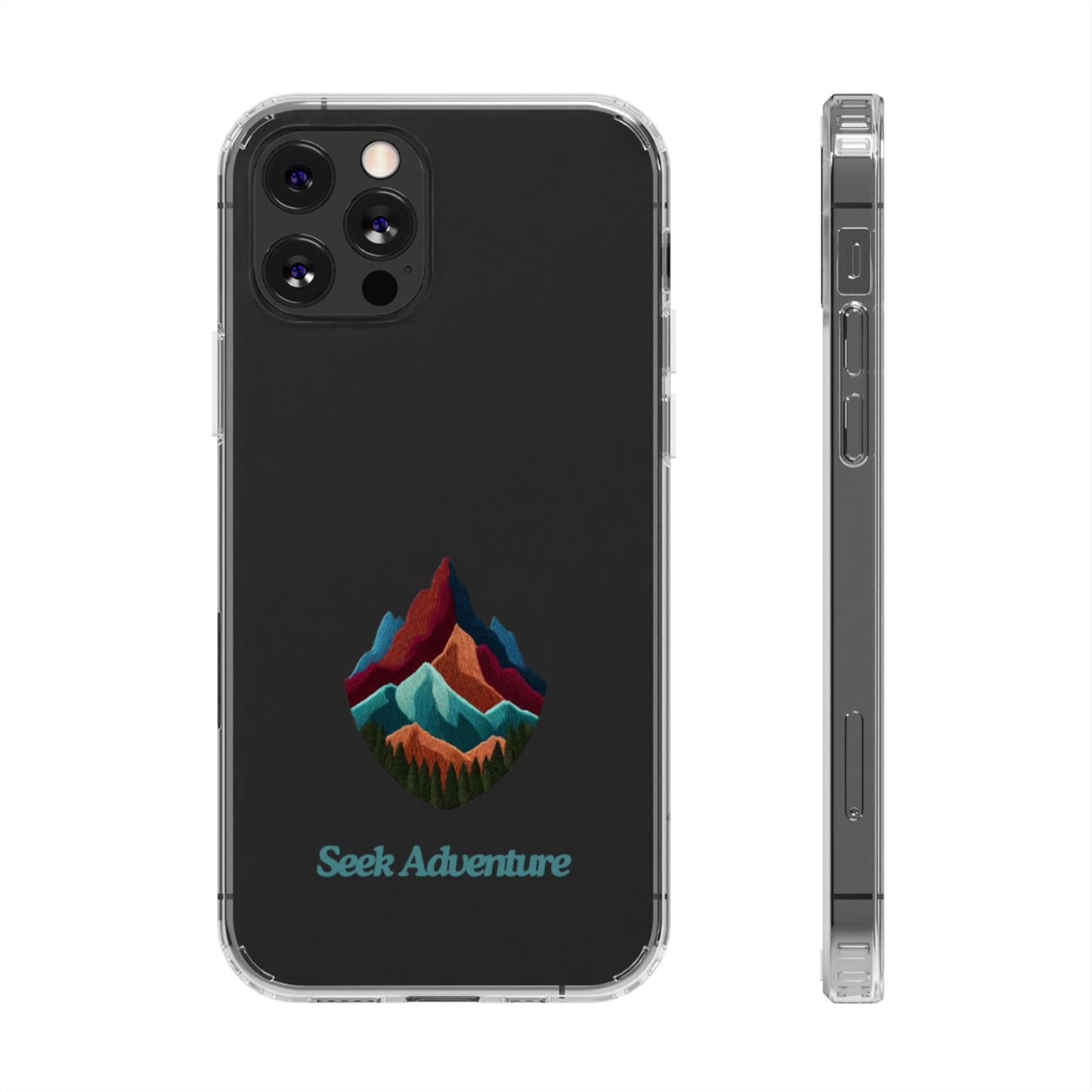 Majestic Peaks - Clear Case