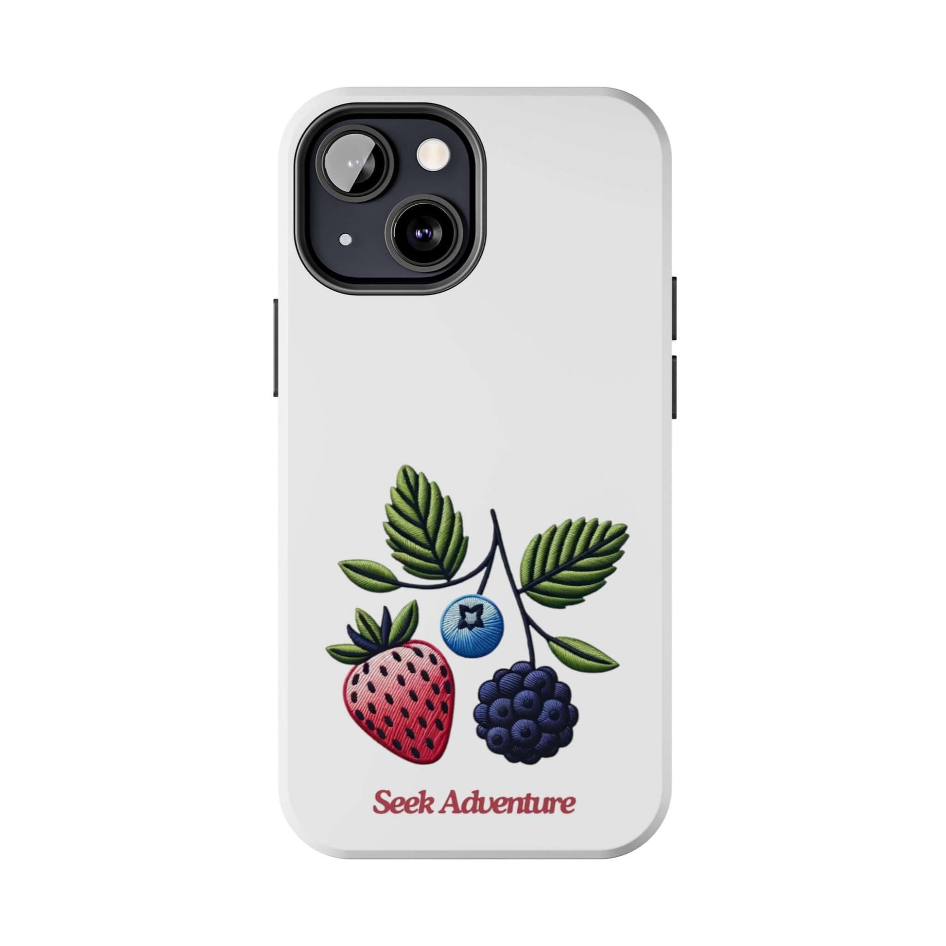 Strawberry, Blueberry, and Blackberry - Tough Phone Cases - Phone Case by Seek Adventure | Seek Adventure'