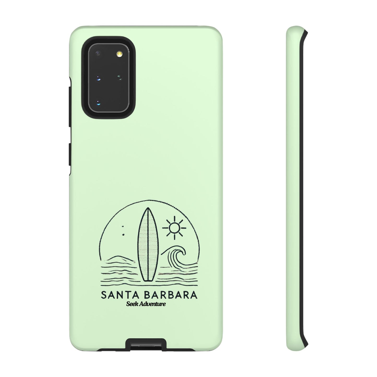 Santa Barbara California Surfboard - Tough Case