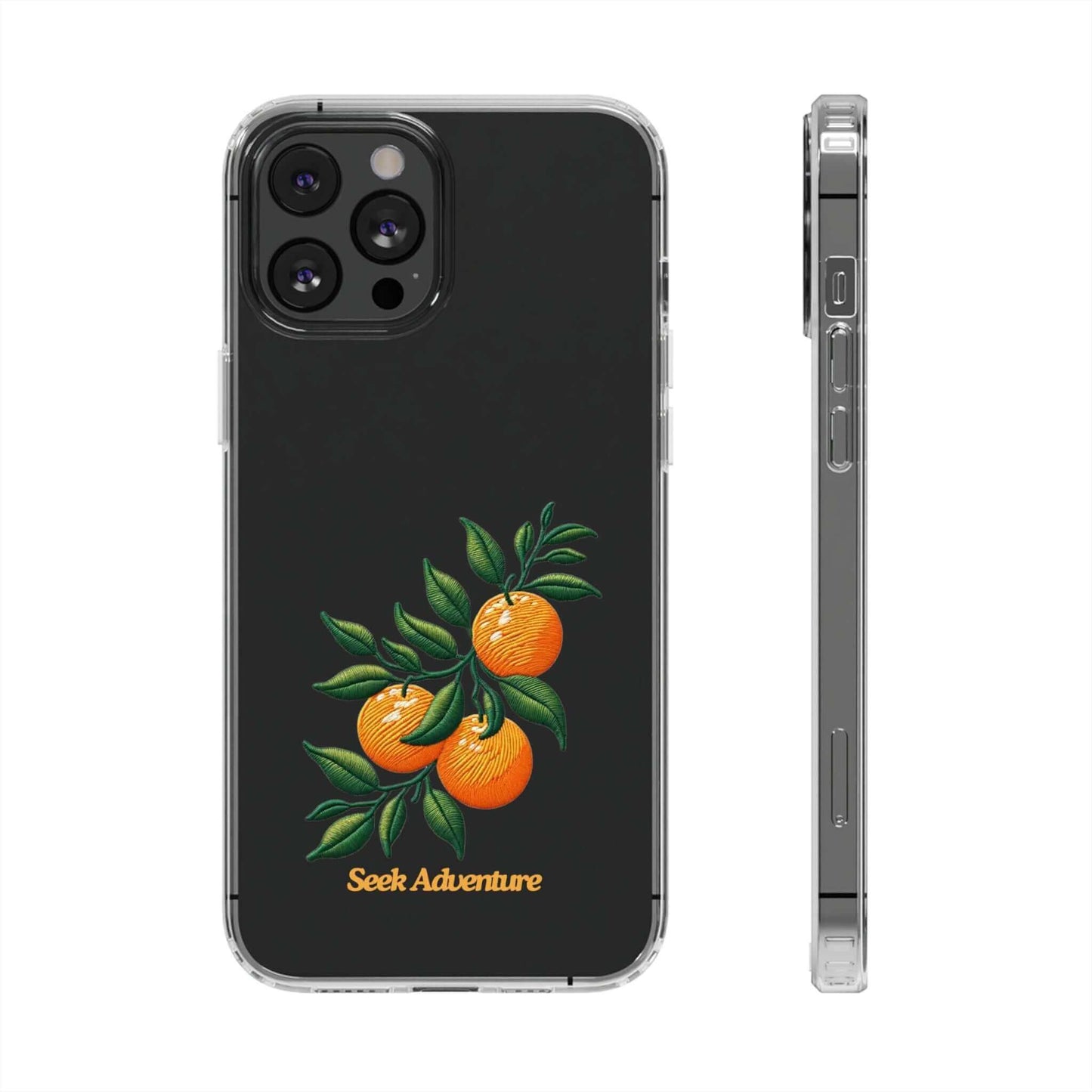 Oranges - Clear Case - Phone Case by Seek Adventure | Seek Adventure'