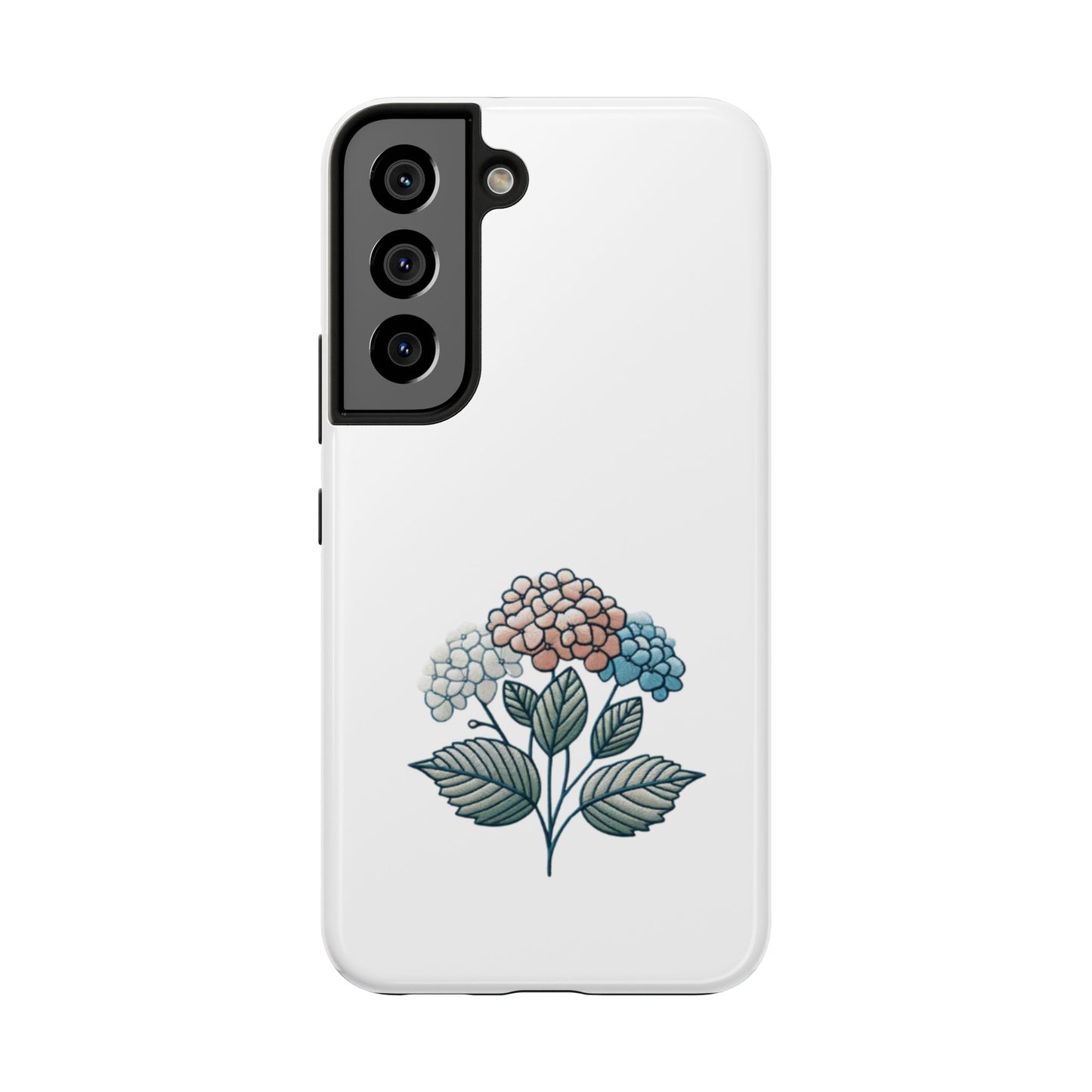 Hydrangea Floral - Tough Phone Case