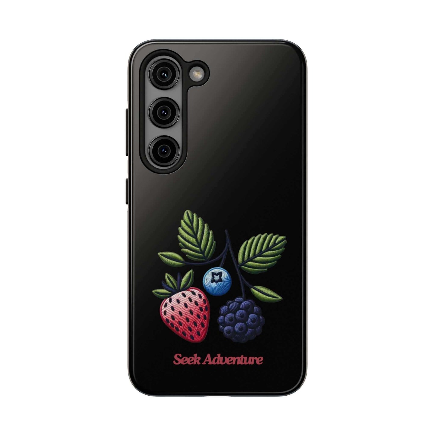 Strawberry, Blueberry, and Blackberry - Tough Phone Case - Phone Case by Seek Adventure | Seek Adventure'