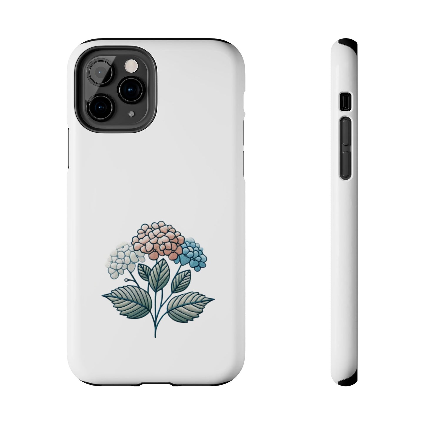 Hydrangea Floral - Tough Phone Case