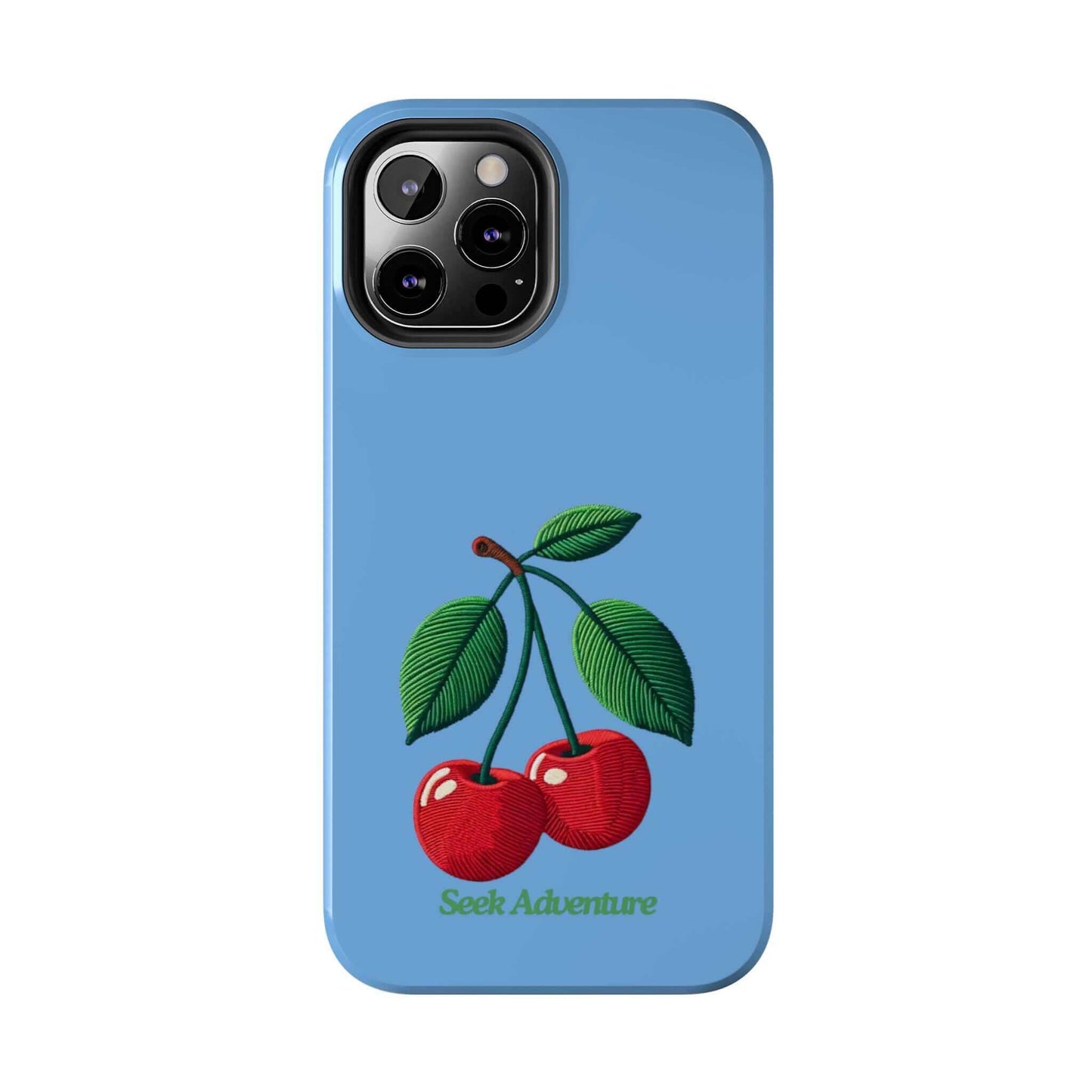 Two Cherries - Tough Phone Case - Phone Case by Seek Adventure | Seek Adventure'