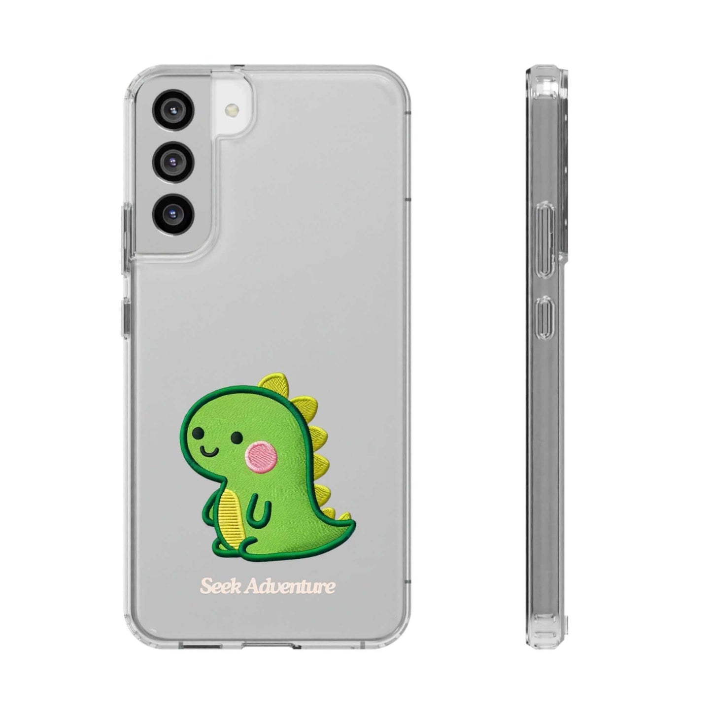 Dinosaur Delight - Clear Case Printify