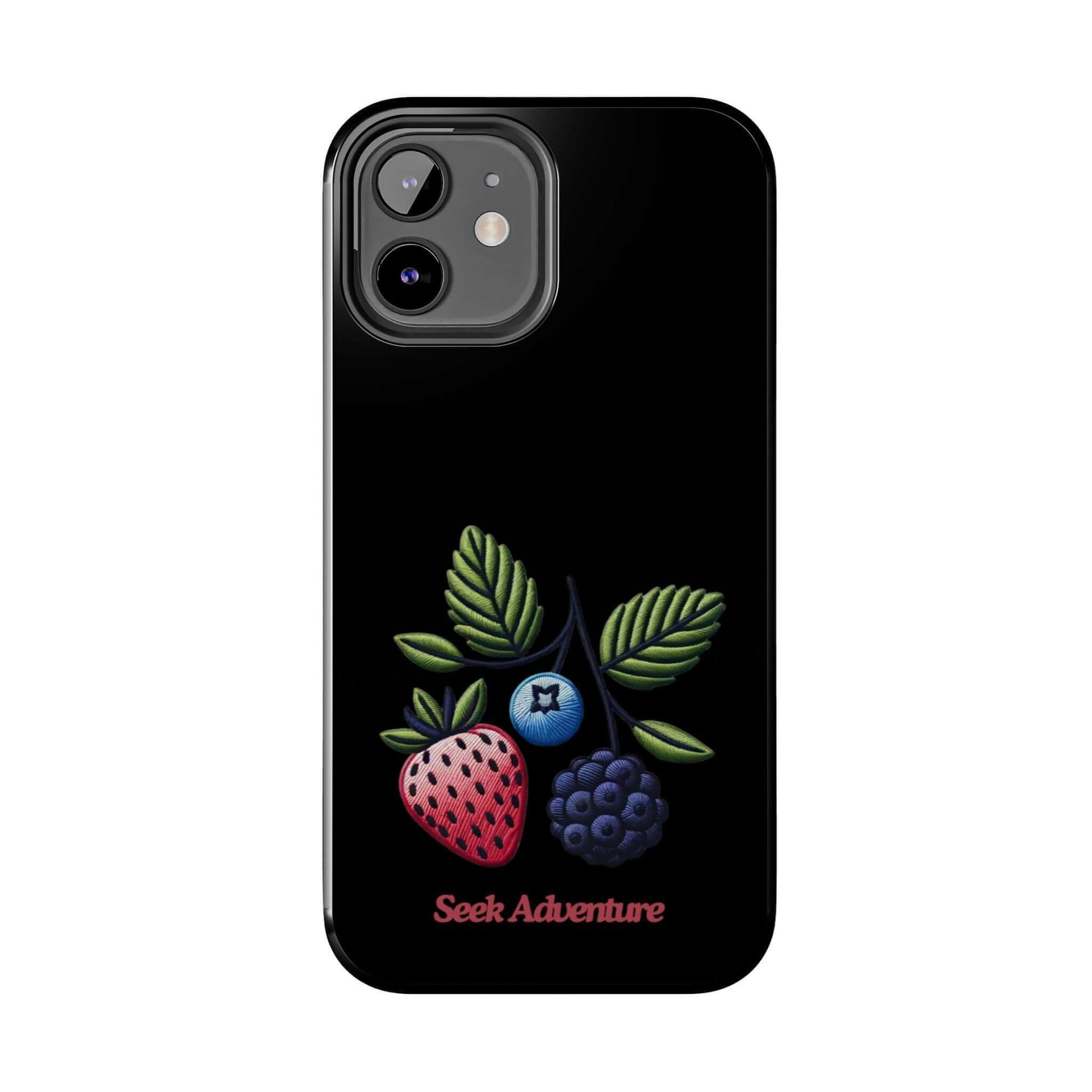 Strawberry, Blueberry, and Blackberry - Tough Phone Case - Phone Case by Seek Adventure | Seek Adventure'