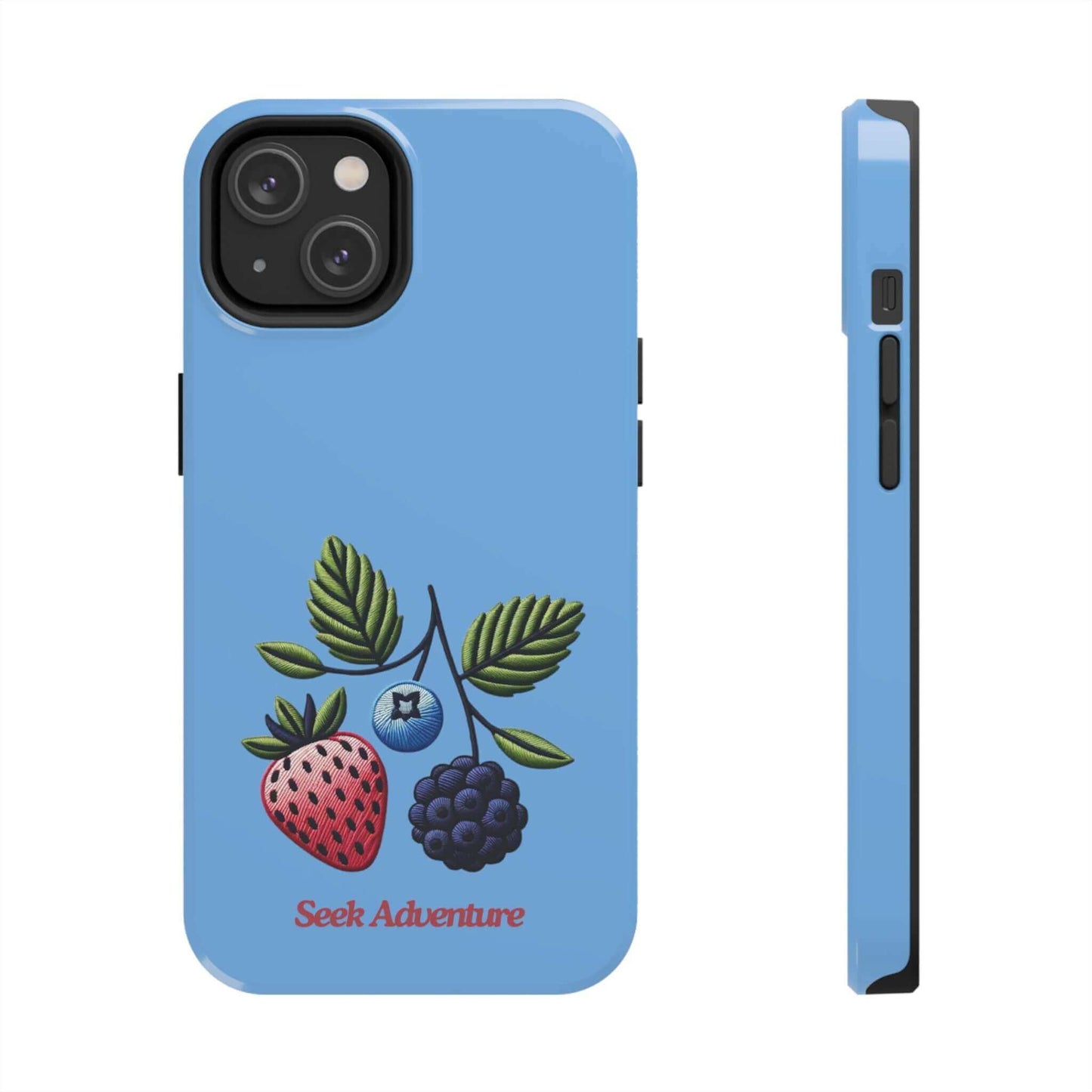 Strawberry, Blueberry, and Blackberry - Tough Phone Cases - Phone Case by Seek Adventure | Seek Adventure'