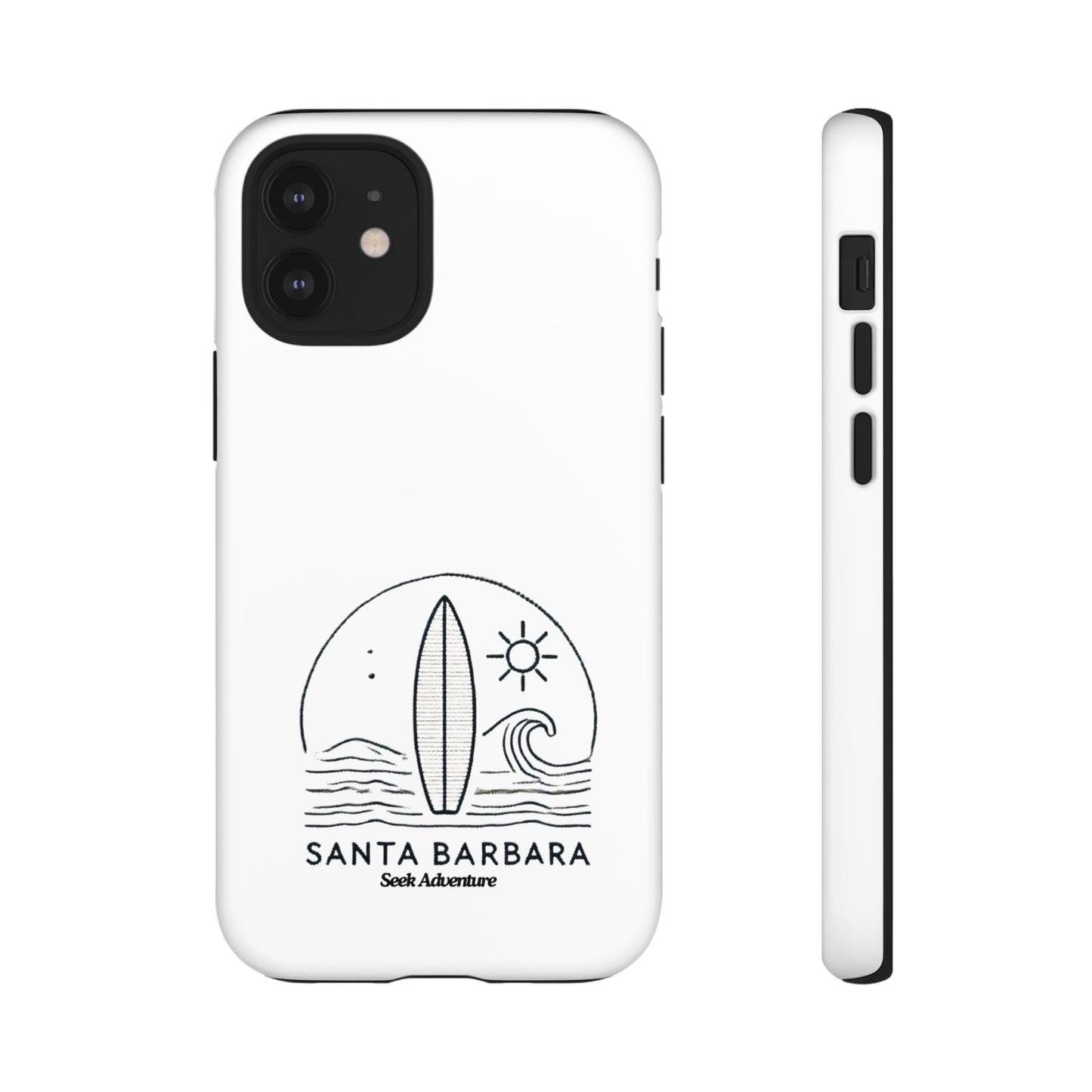 Santa Barbara California Surfboard - Tough Case