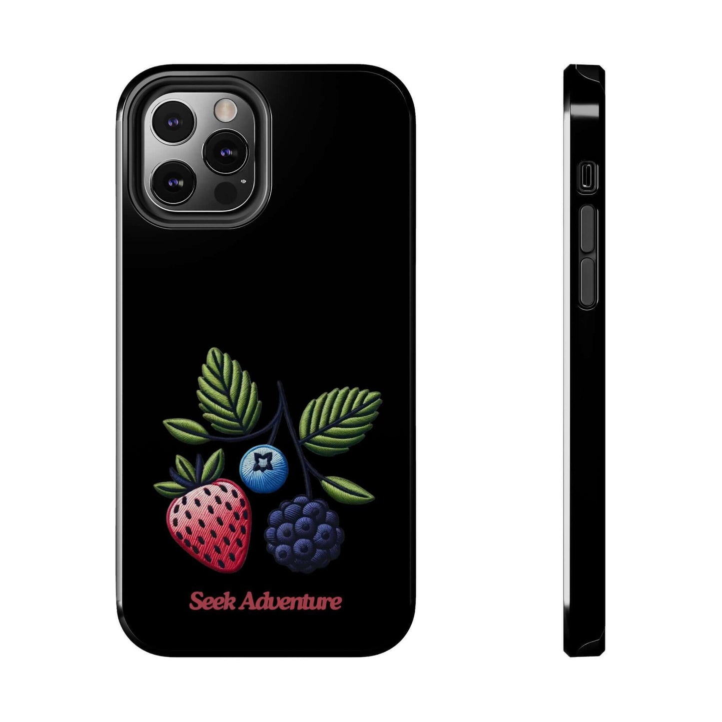 Strawberry, Blueberry, and Blackberry - Tough Phone Case - Phone Case by Seek Adventure | Seek Adventure'