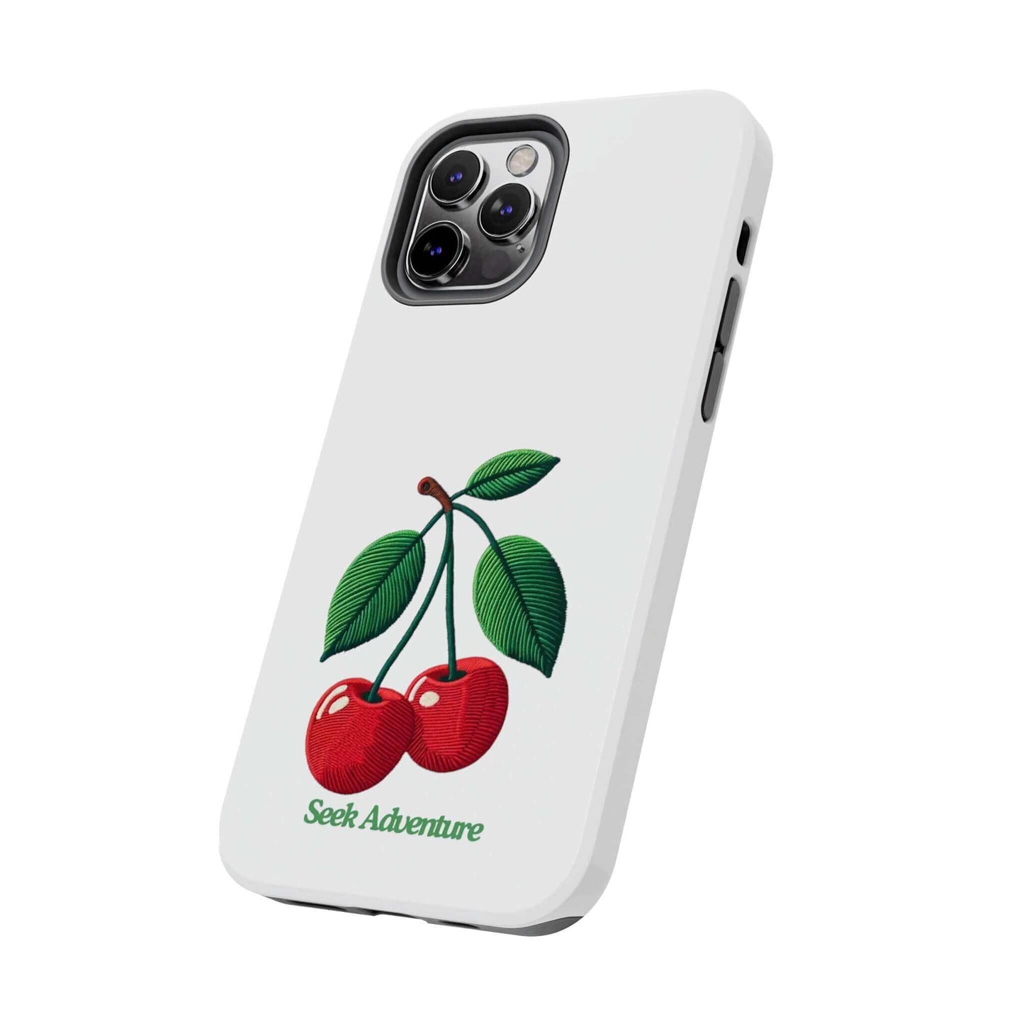 Two Cherries - Tough Phone Case - Phone Case by Seek Adventure | Seek Adventure'