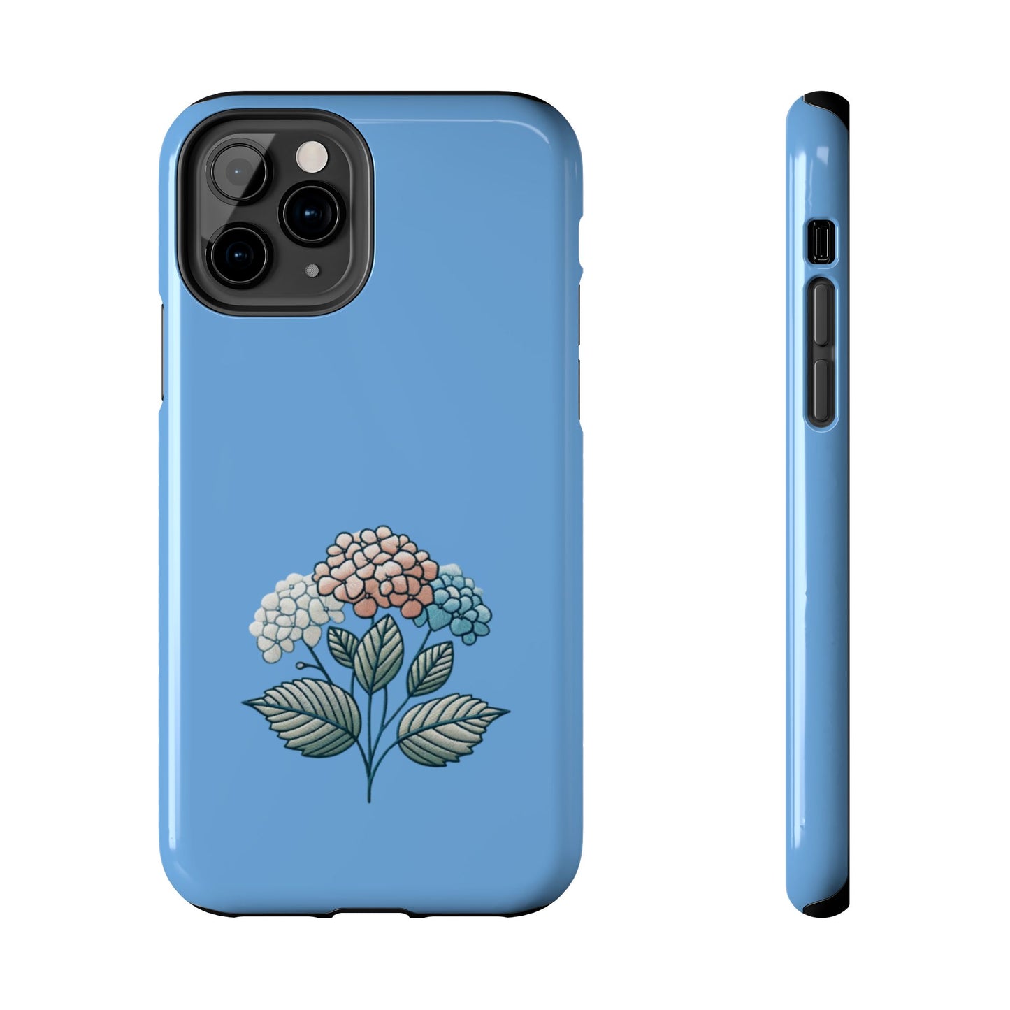 Hydrangea Floral - Tough Phone Case