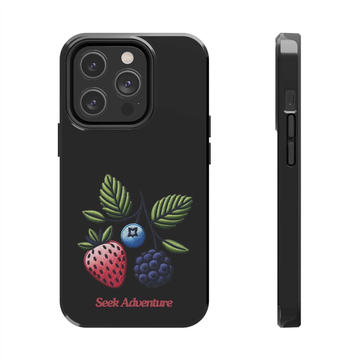 Strawberry, Blueberry, and Blackberry - Tough Phone Case - Phone Case by Seek Adventure | Seek Adventure'