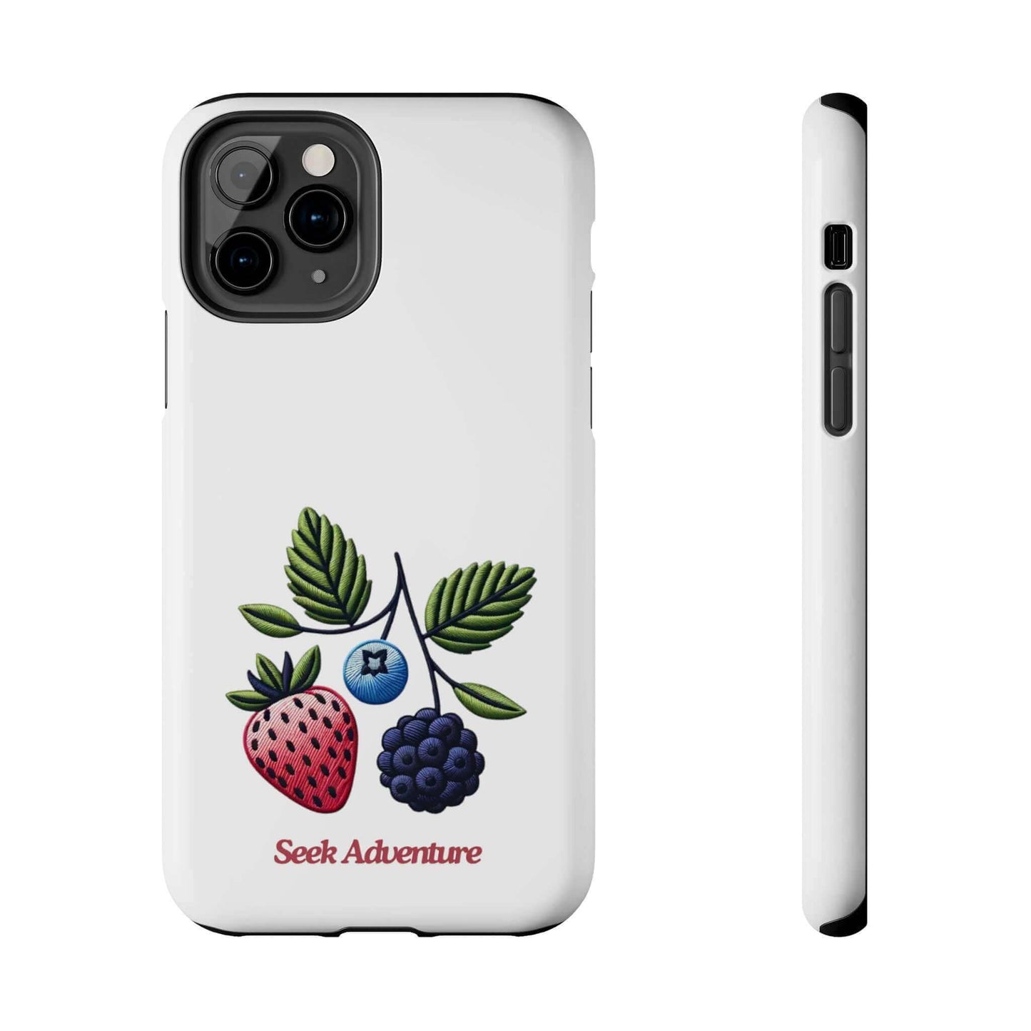 Strawberry, Blueberry, and Blackberry - Tough Phone Cases - Phone Case by Seek Adventure | Seek Adventure'