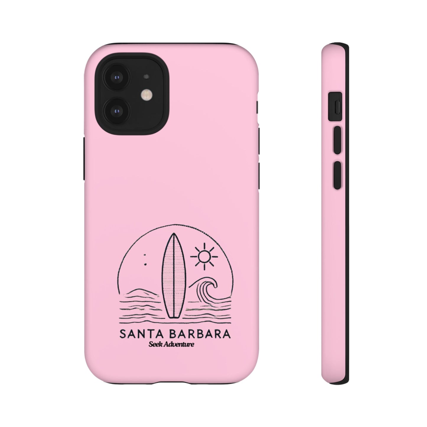 Santa Barbara California Surfboard - Tough Case