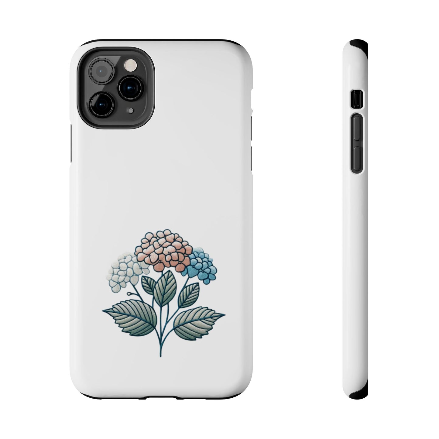 Hydrangea Floral - Tough Phone Case