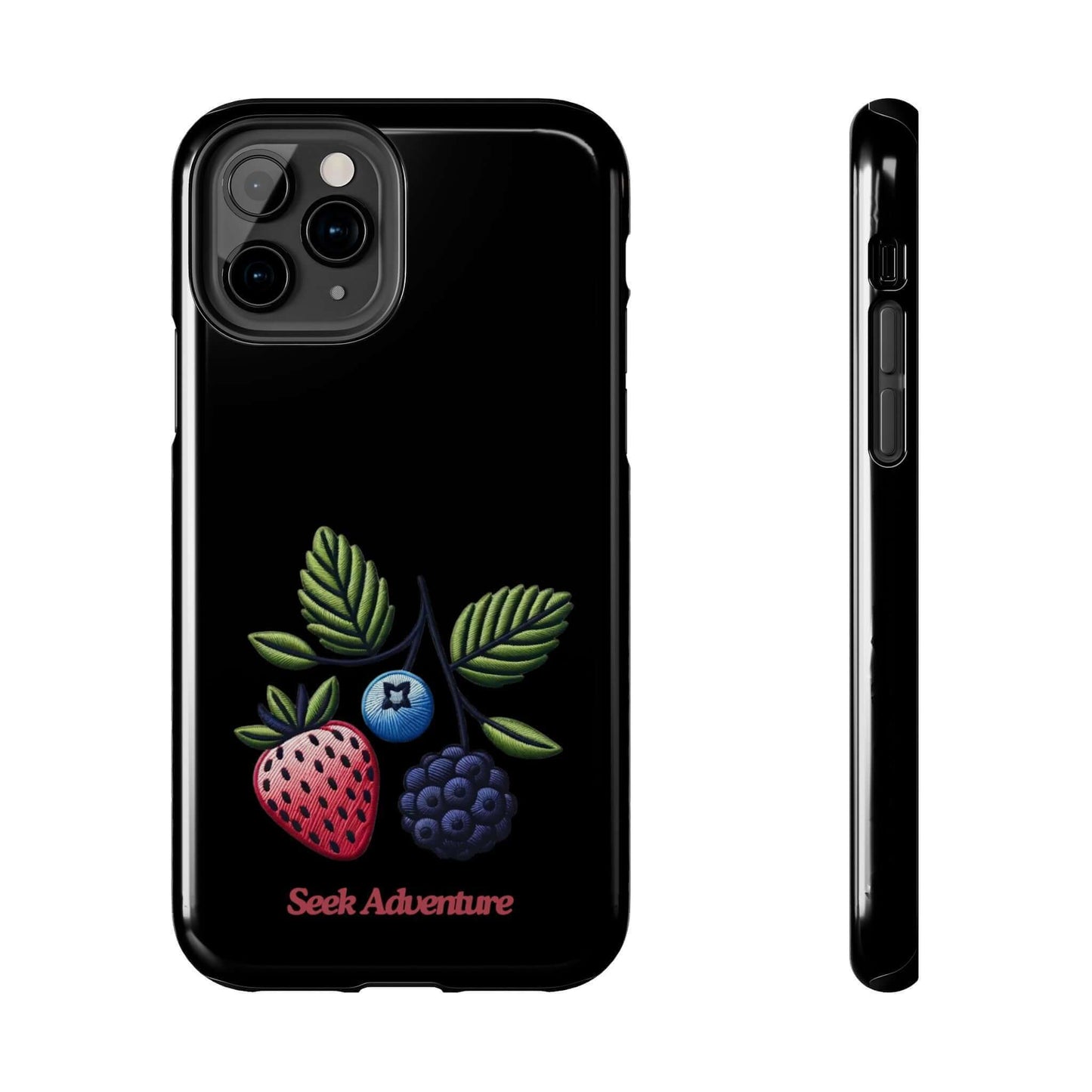 Strawberry, Blueberry, and Blackberry - Tough Phone Case - Phone Case by Seek Adventure | Seek Adventure'