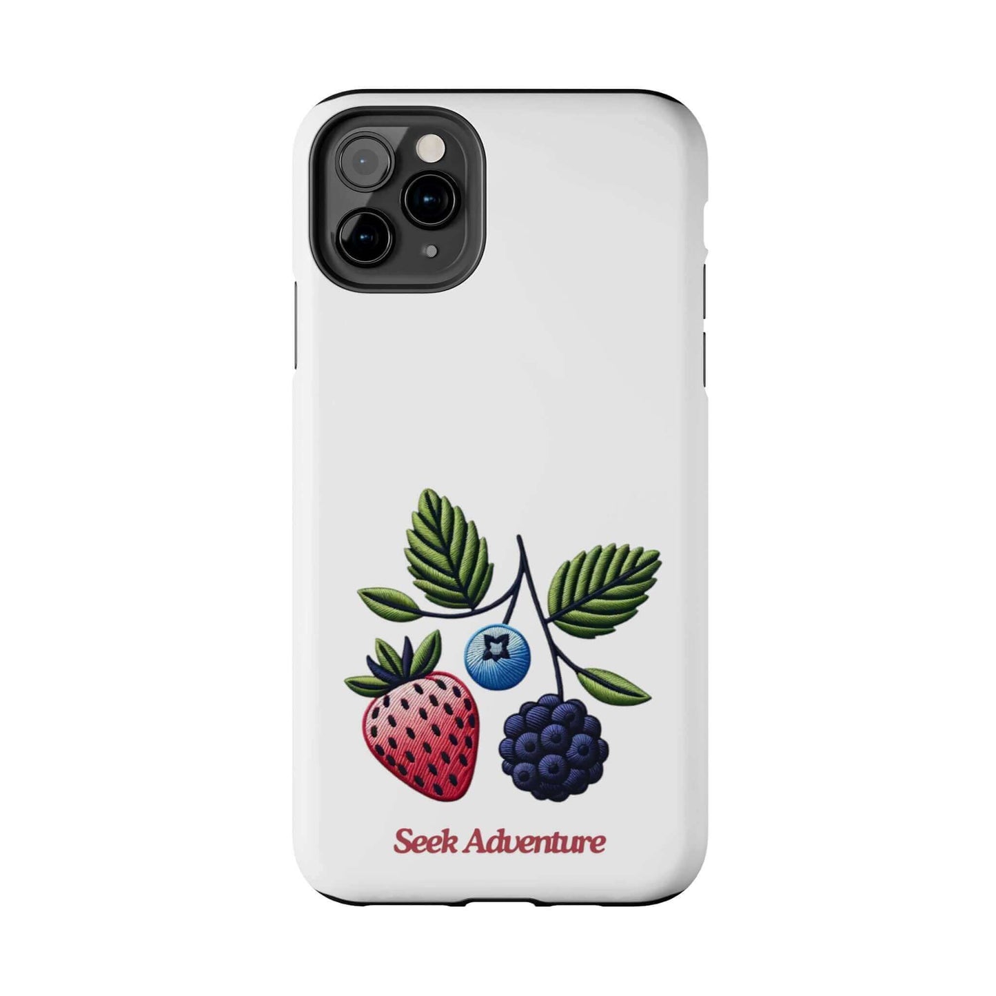 Strawberry, Blueberry, and Blackberry - Tough Phone Cases - Phone Case by Seek Adventure | Seek Adventure'