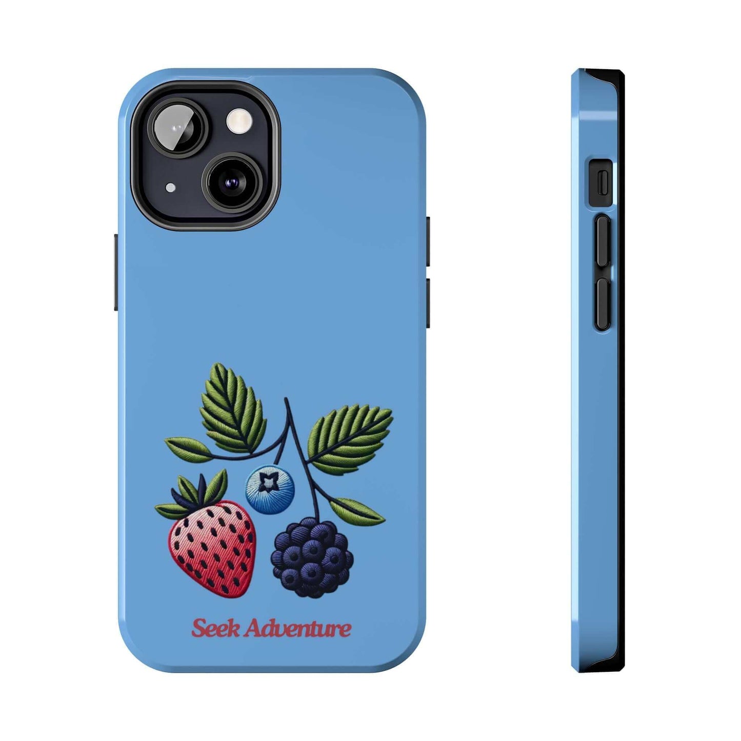 Strawberry, Blueberry, and Blackberry - Tough Phone Cases - Phone Case by Seek Adventure | Seek Adventure'