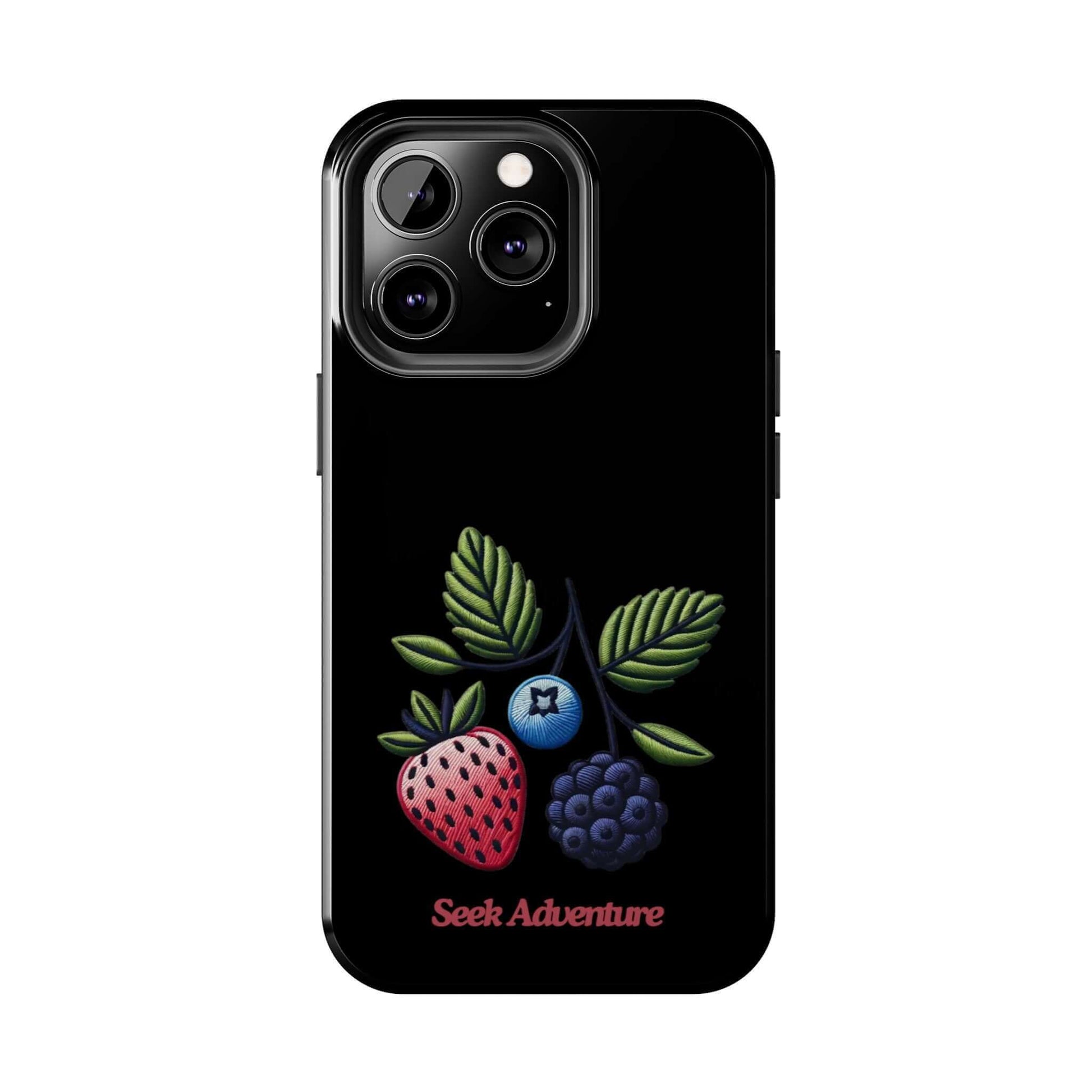 Strawberry, Blueberry, and Blackberry - Tough Phone Case - Phone Case by Seek Adventure | Seek Adventure'