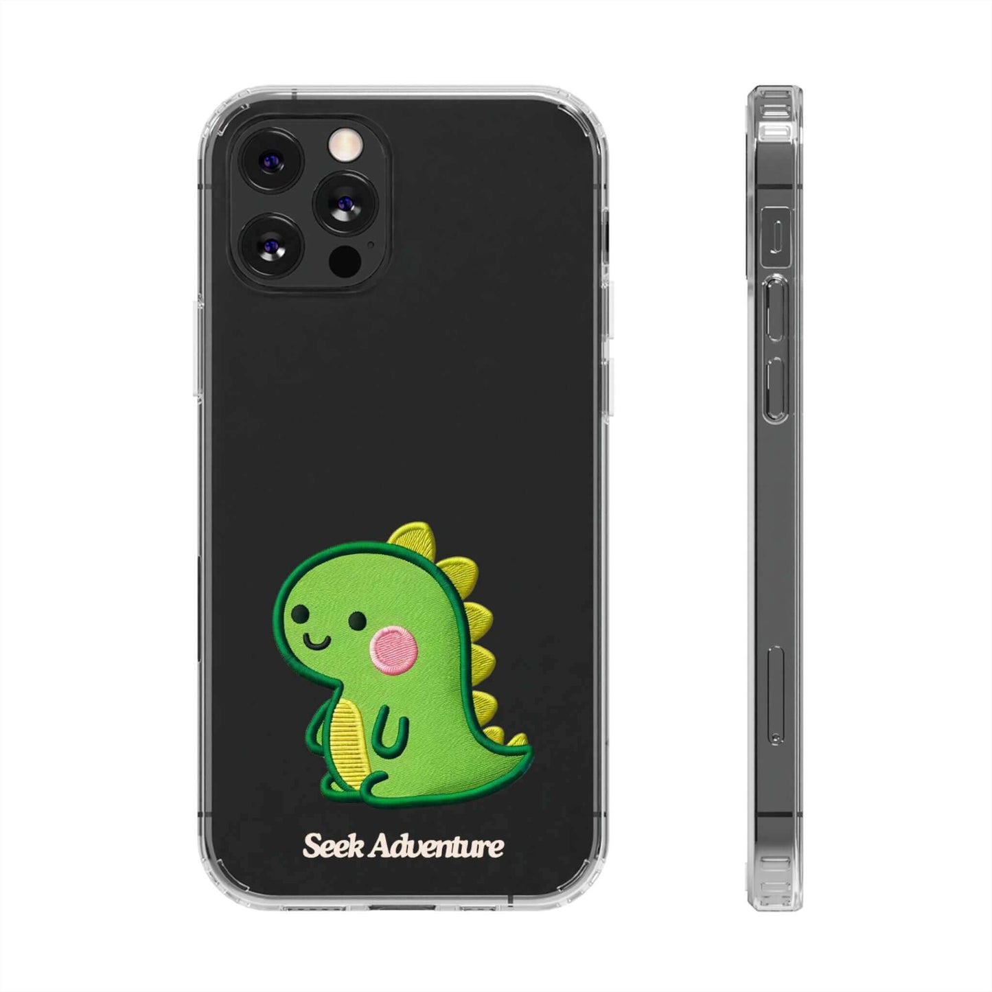 Dinosaur Delight - Clear Case Printify