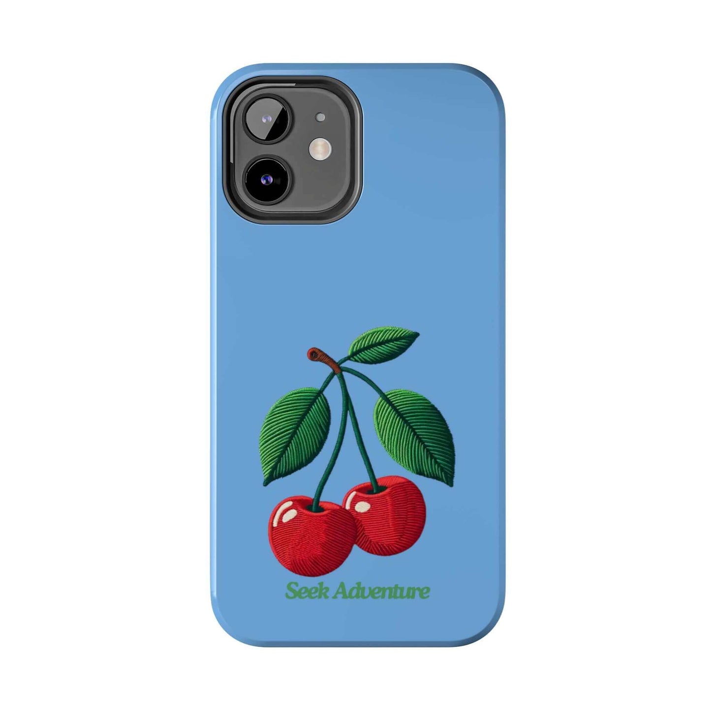 Two Cherries - Tough Phone Case - Phone Case by Seek Adventure | Seek Adventure'