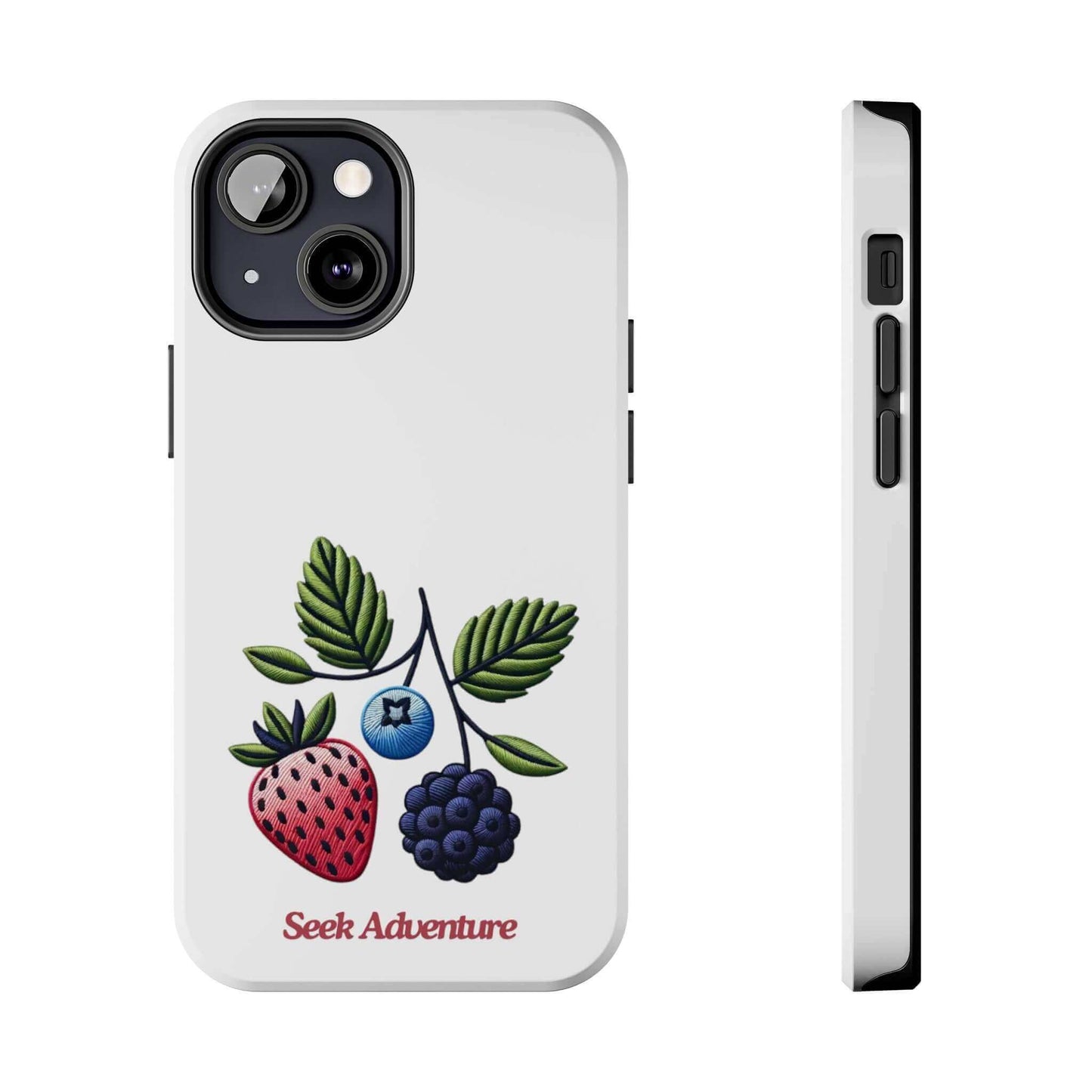 Strawberry, Blueberry, and Blackberry - Tough Phone Cases - Phone Case by Seek Adventure | Seek Adventure'