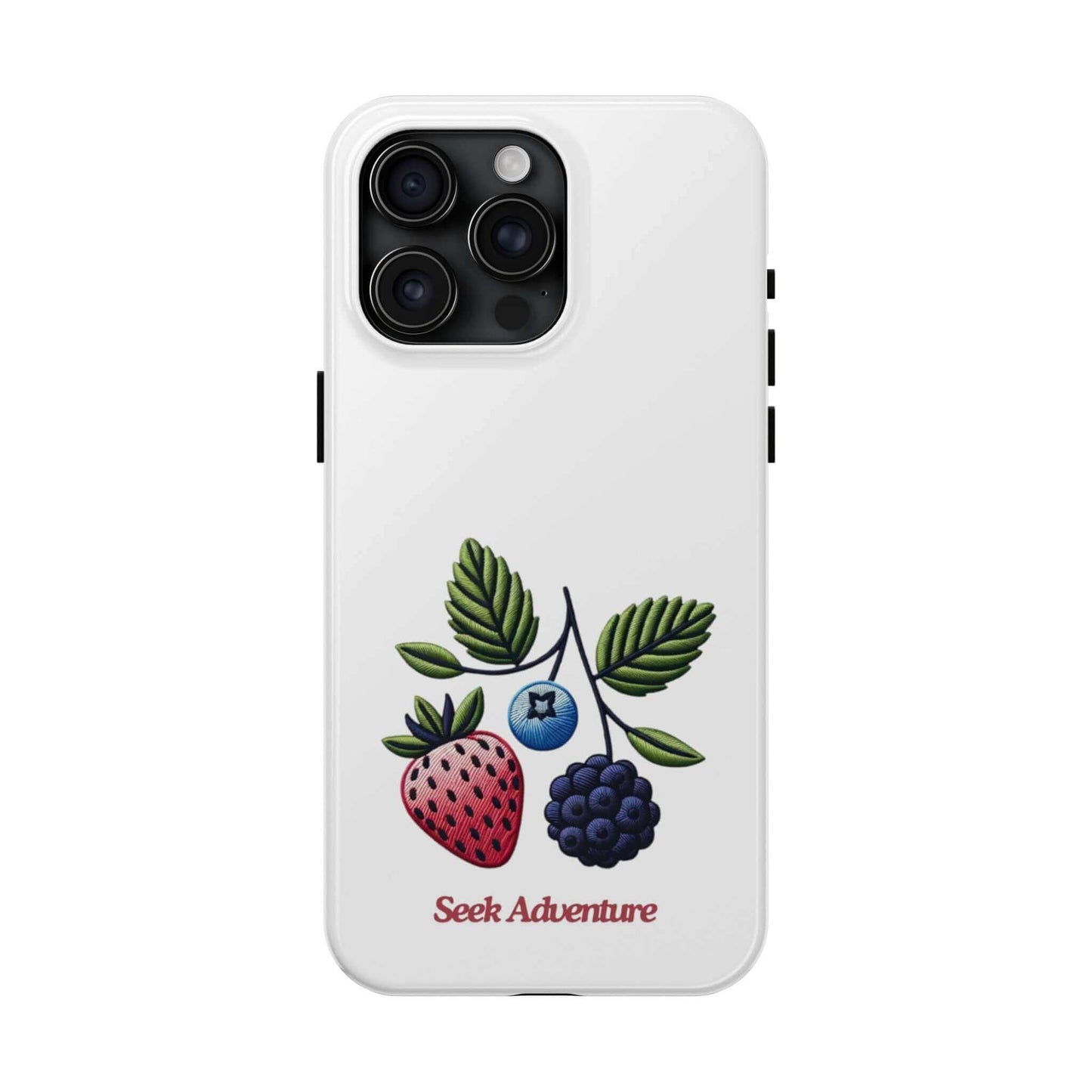 Strawberry, Blueberry, and Blackberry - Tough Phone Cases - Phone Case by Seek Adventure | Seek Adventure'