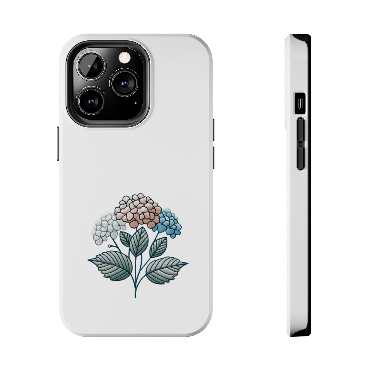 Hydrangea Floral - Tough Phone Case