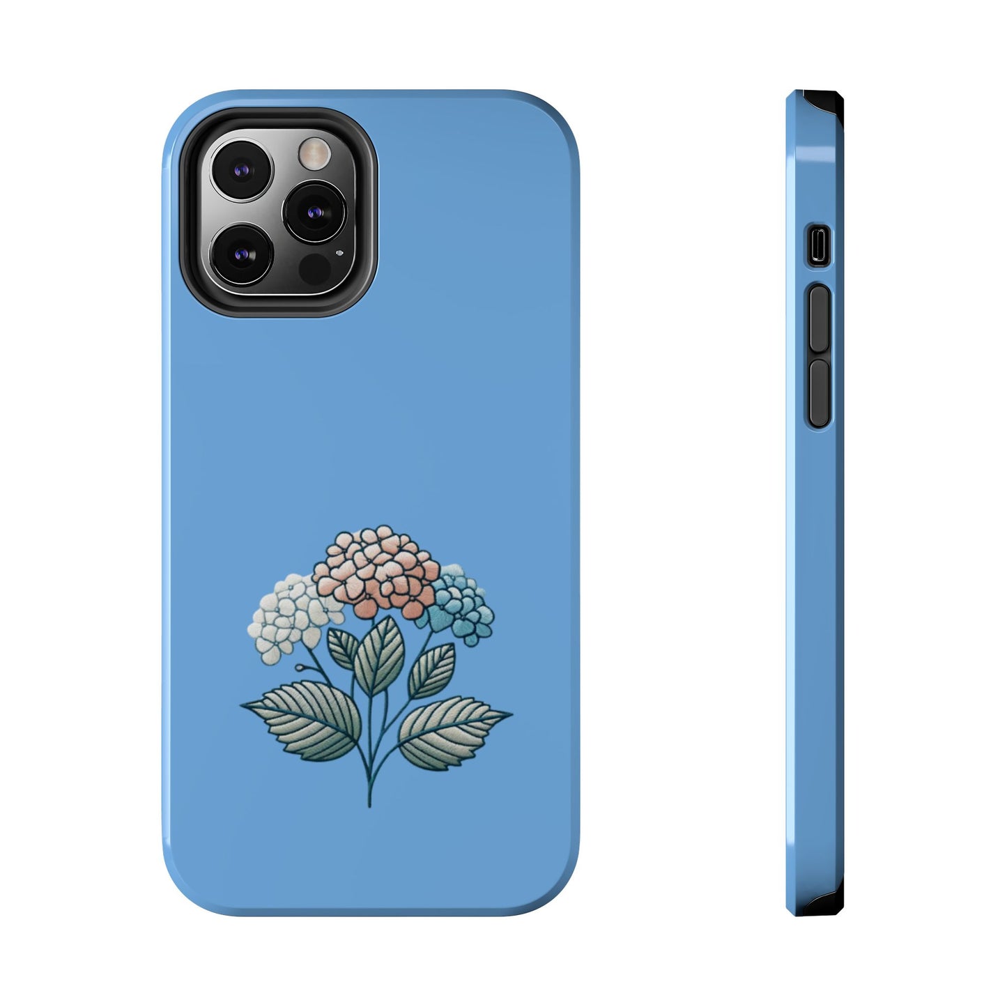 Hydrangea Floral - Tough Phone Case