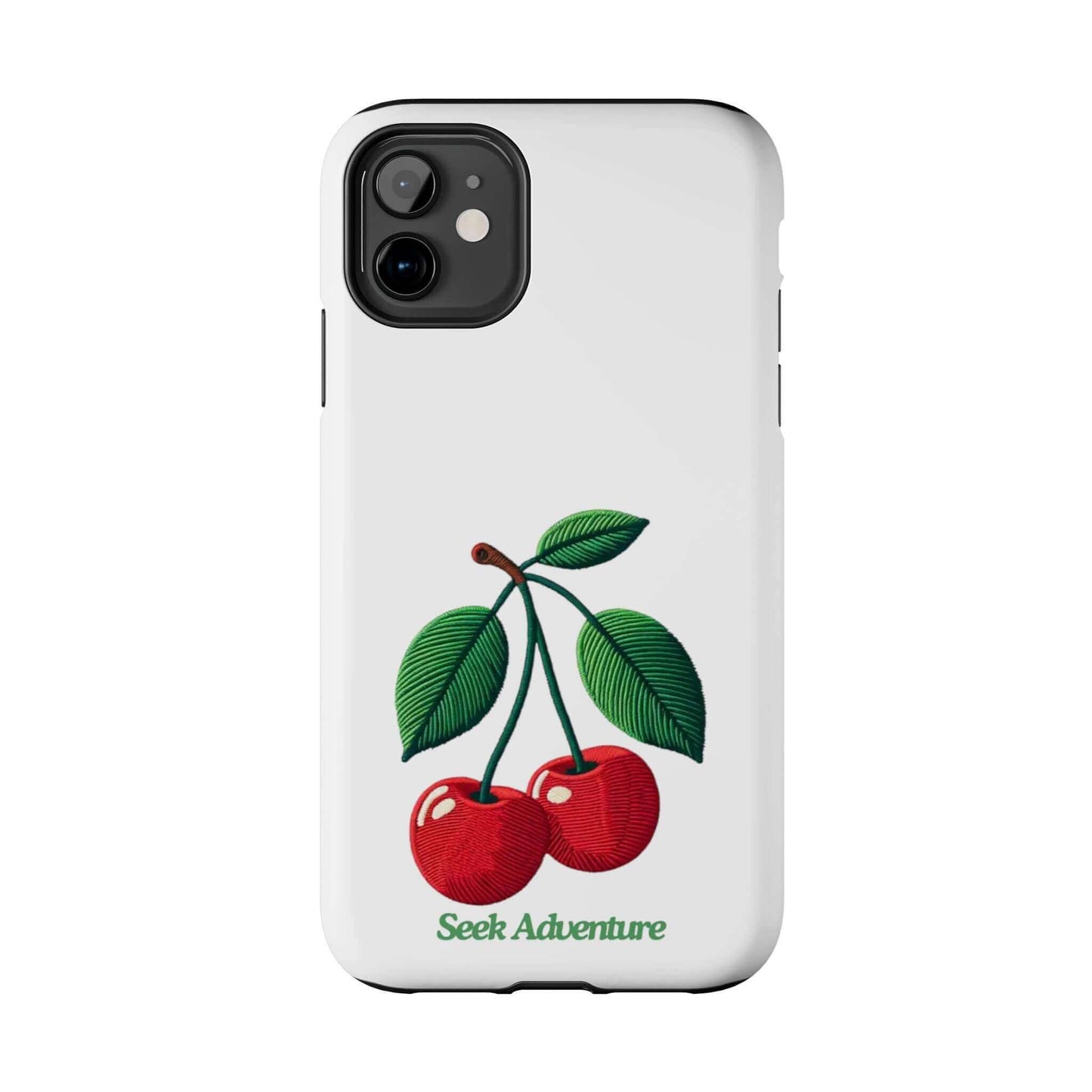 Two Cherries - Tough Phone Case - Phone Case by Seek Adventure | Seek Adventure'