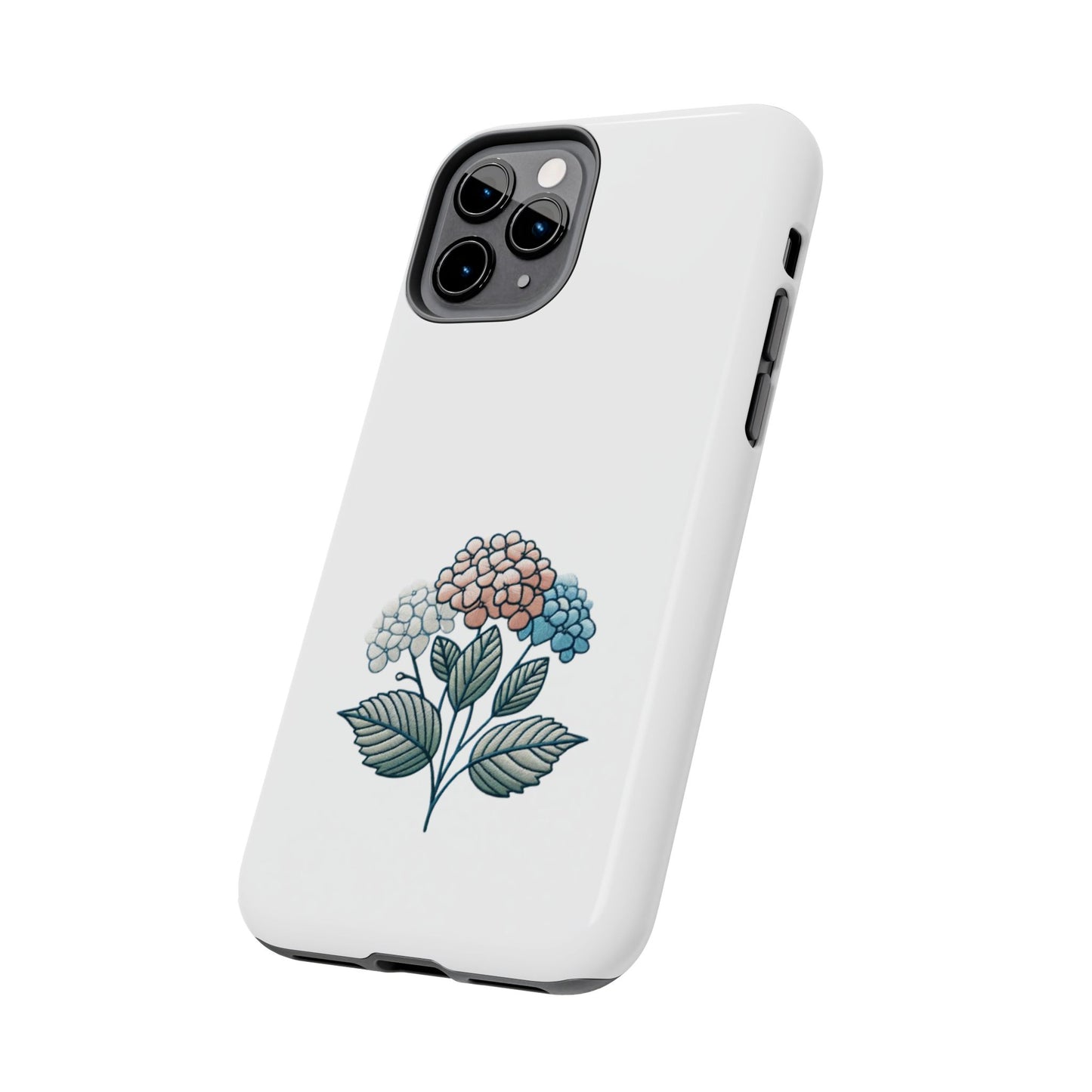 Hydrangea Floral - Tough Phone Case