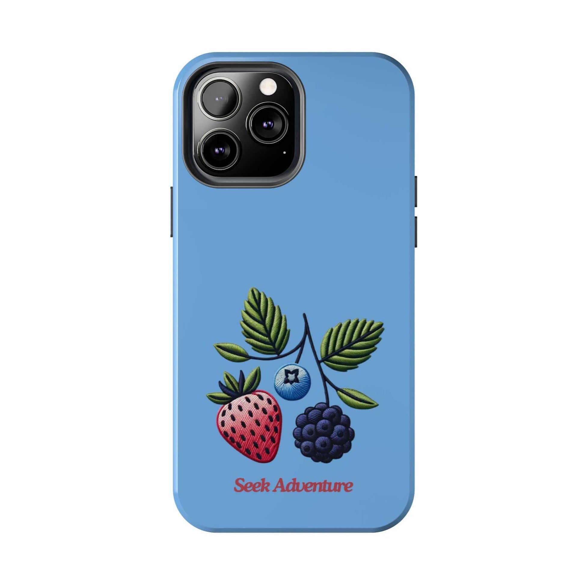 Strawberry, Blueberry, and Blackberry - Tough Phone Cases - Phone Case by Seek Adventure | Seek Adventure'