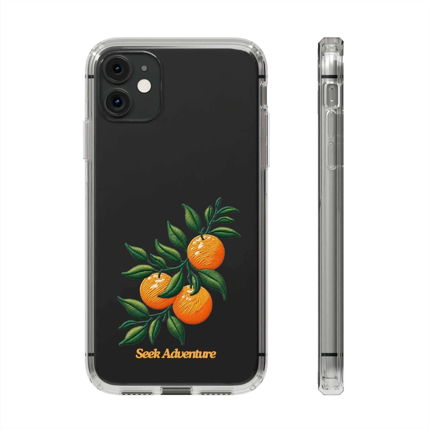 Oranges - Clear Case - Phone Case by Seek Adventure | Seek Adventure'