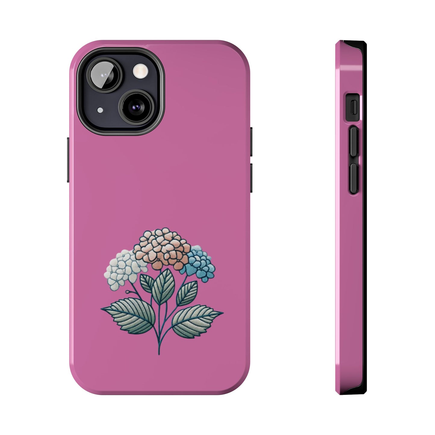 Hydrangea Floral - Tough Phone Case