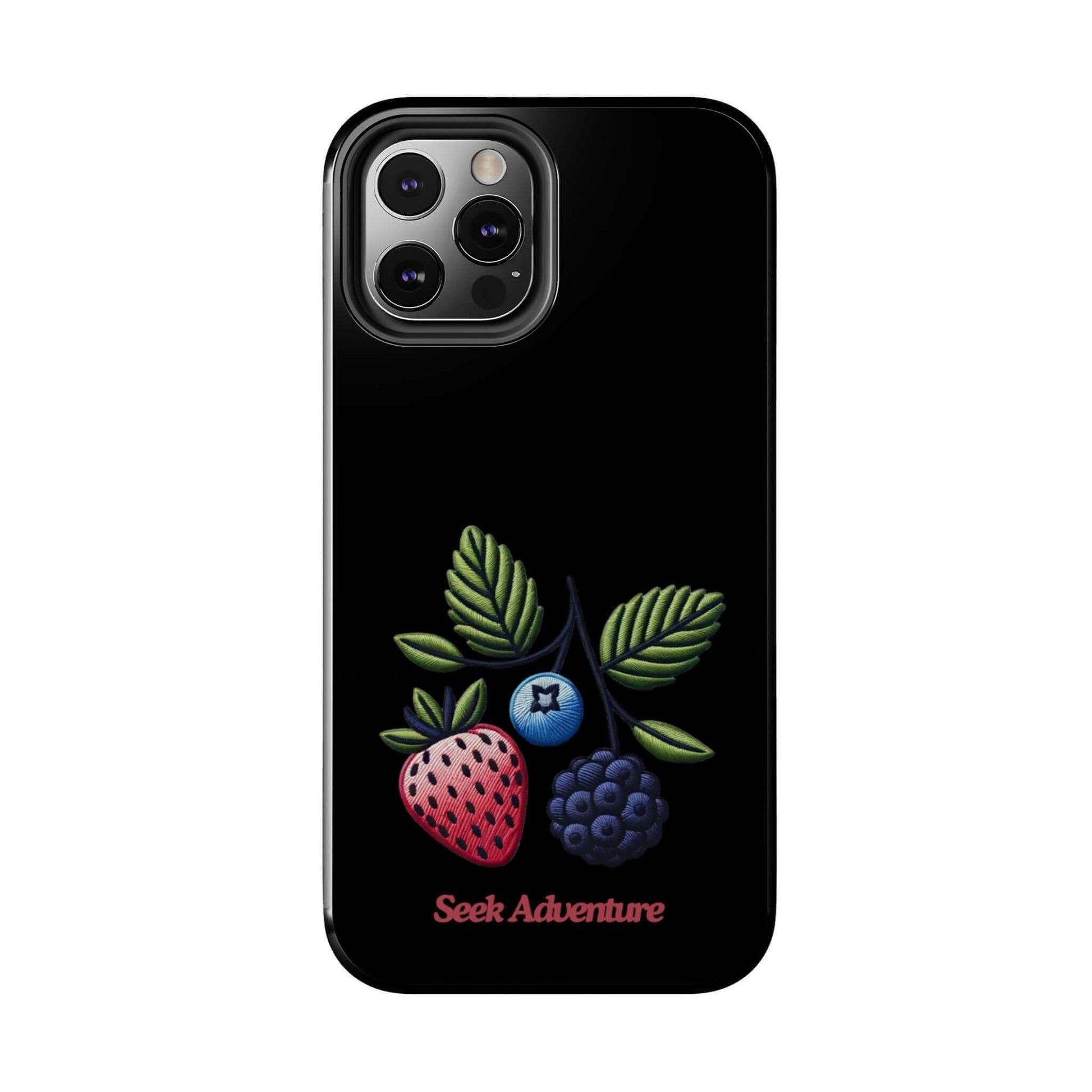 Strawberry, Blueberry, and Blackberry - Tough Phone Case - Phone Case by Seek Adventure | Seek Adventure'