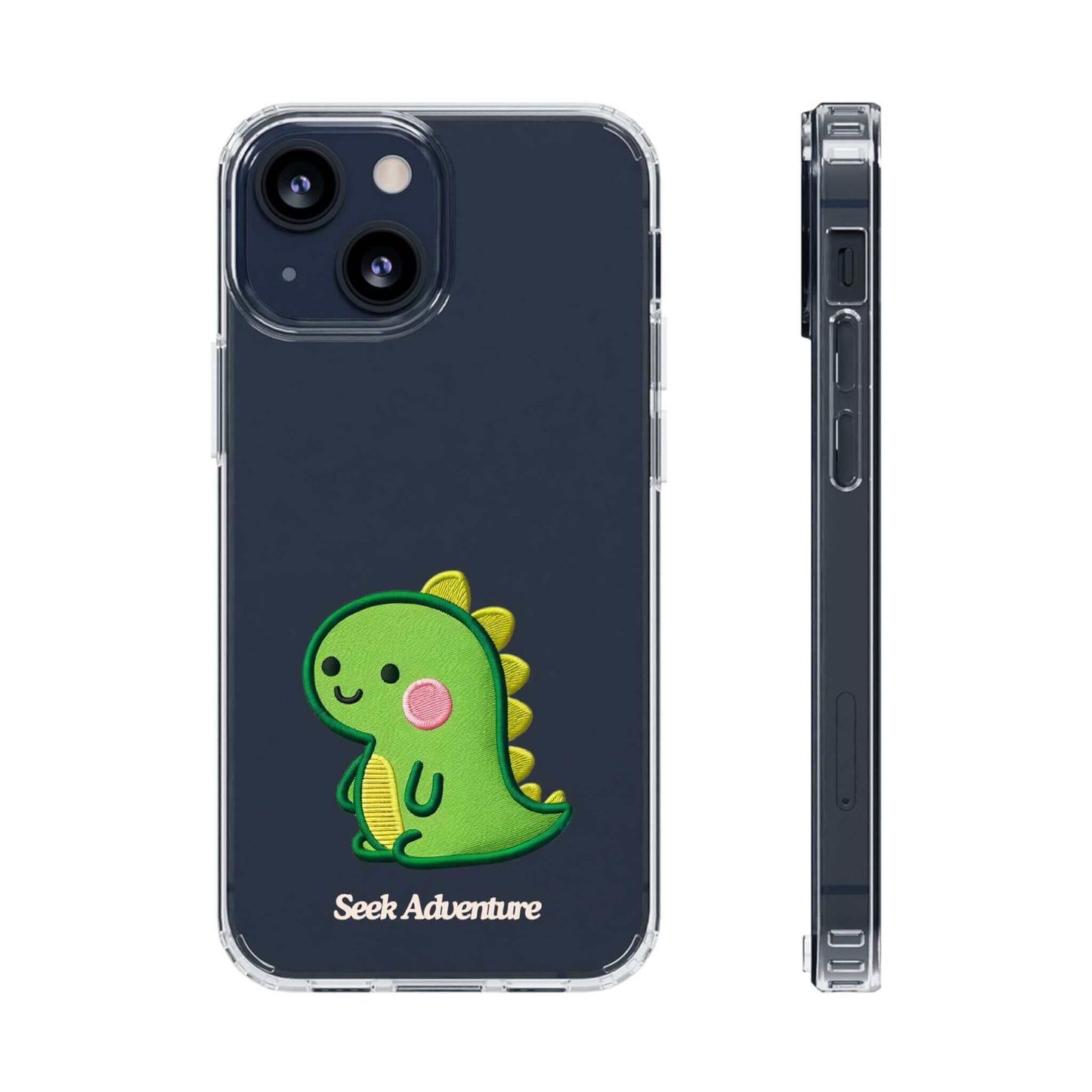 Dinosaur Delight - Clear Case Printify