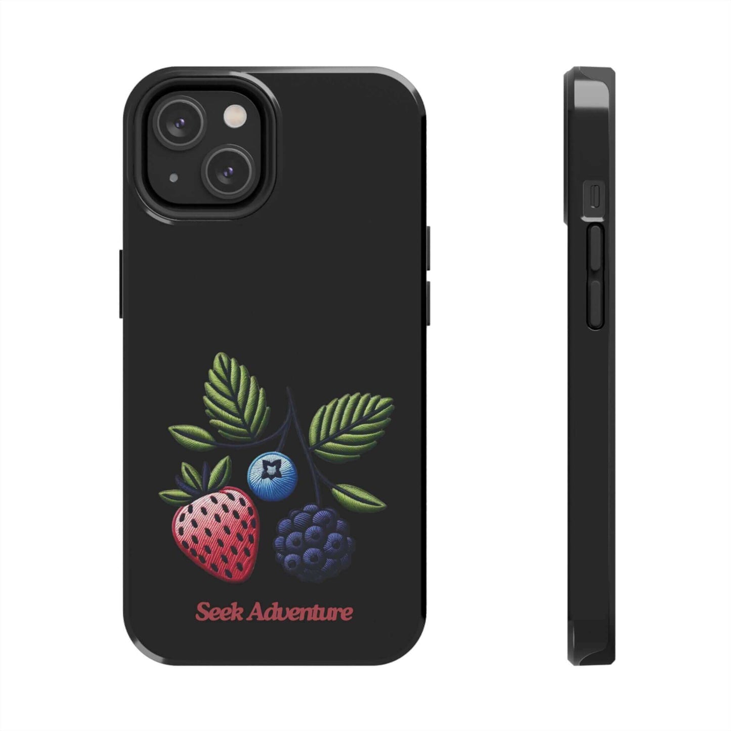 Strawberry, Blueberry, and Blackberry - Tough Phone Case - Phone Case by Seek Adventure | Seek Adventure'