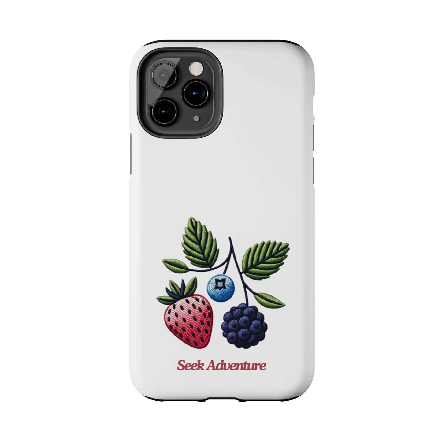 Strawberry, Blueberry, and Blackberry - Tough Phone Cases - Phone Case by Seek Adventure | Seek Adventure'