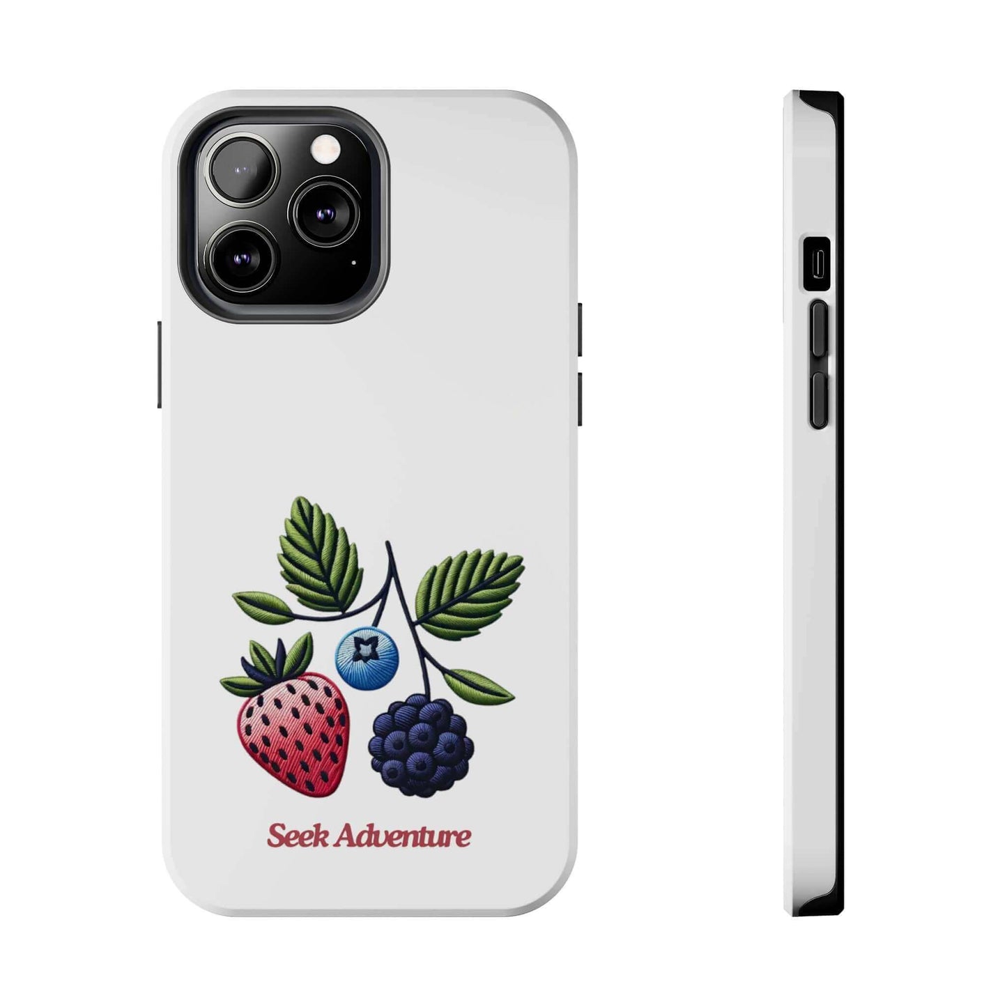 Strawberry, Blueberry, and Blackberry - Tough Phone Cases - Phone Case by Seek Adventure | Seek Adventure'