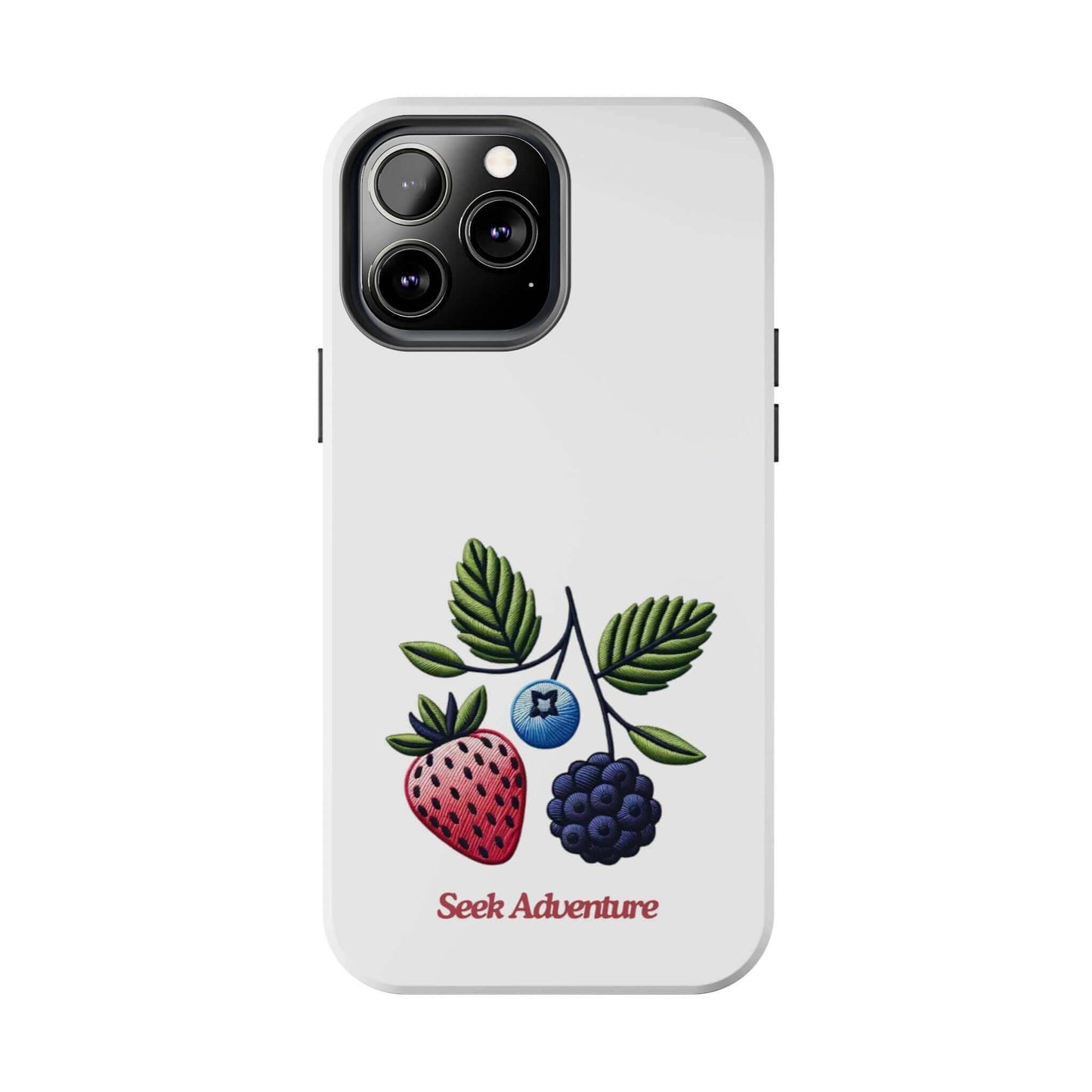 Strawberry, Blueberry, and Blackberry - Tough Phone Cases - Phone Case by Seek Adventure | Seek Adventure'