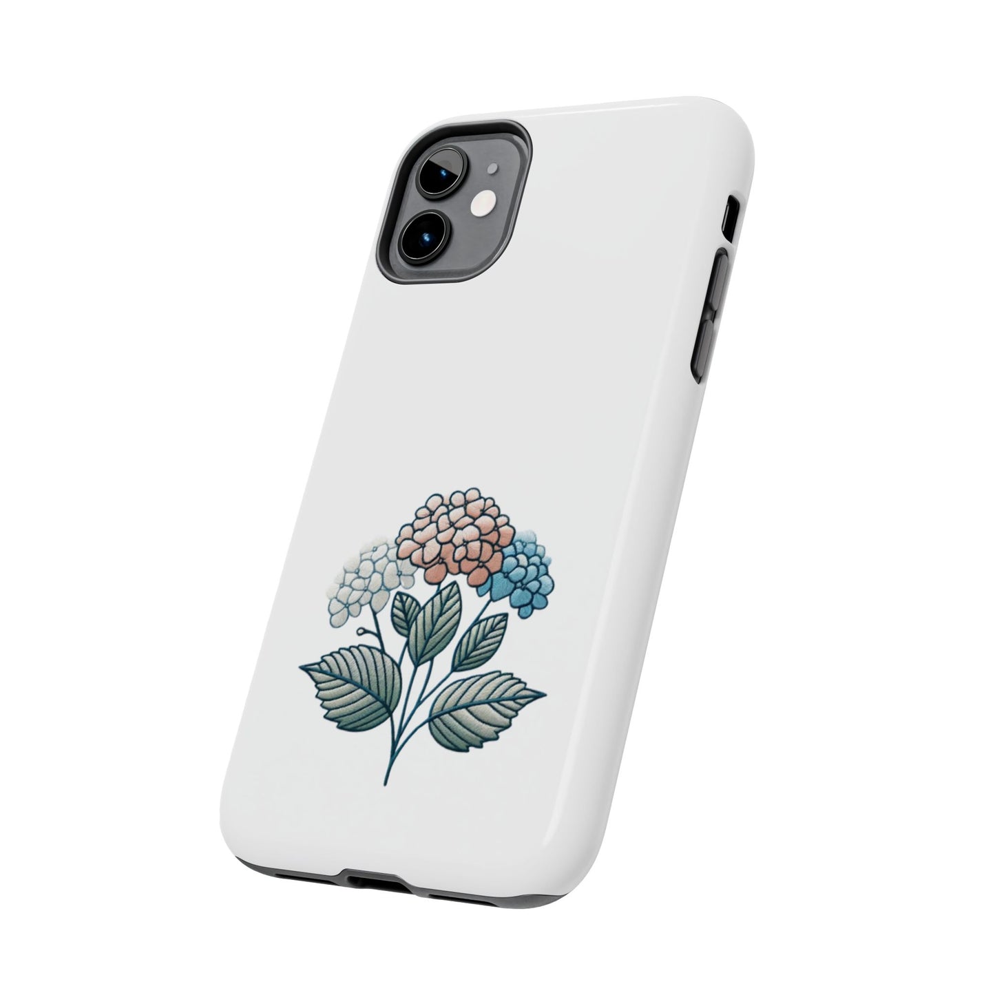 Hydrangea Floral - Tough Phone Case