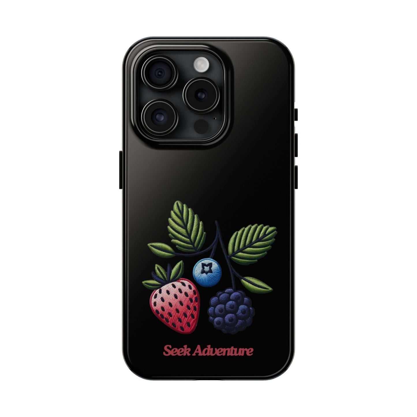 Strawberry, Blueberry, and Blackberry - Tough Phone Case - Phone Case by Seek Adventure | Seek Adventure'