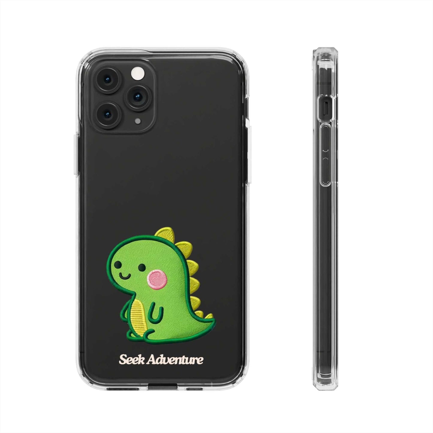 Dinosaur Delight - Clear Case Printify