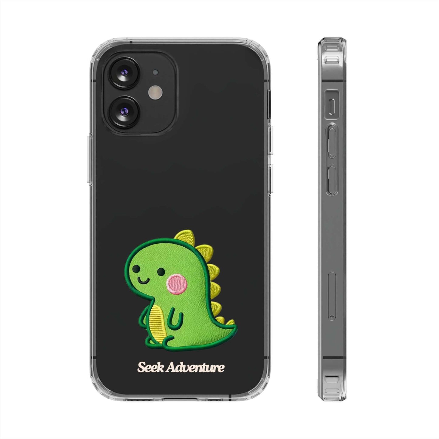 Dinosaur Delight - Clear Case Printify