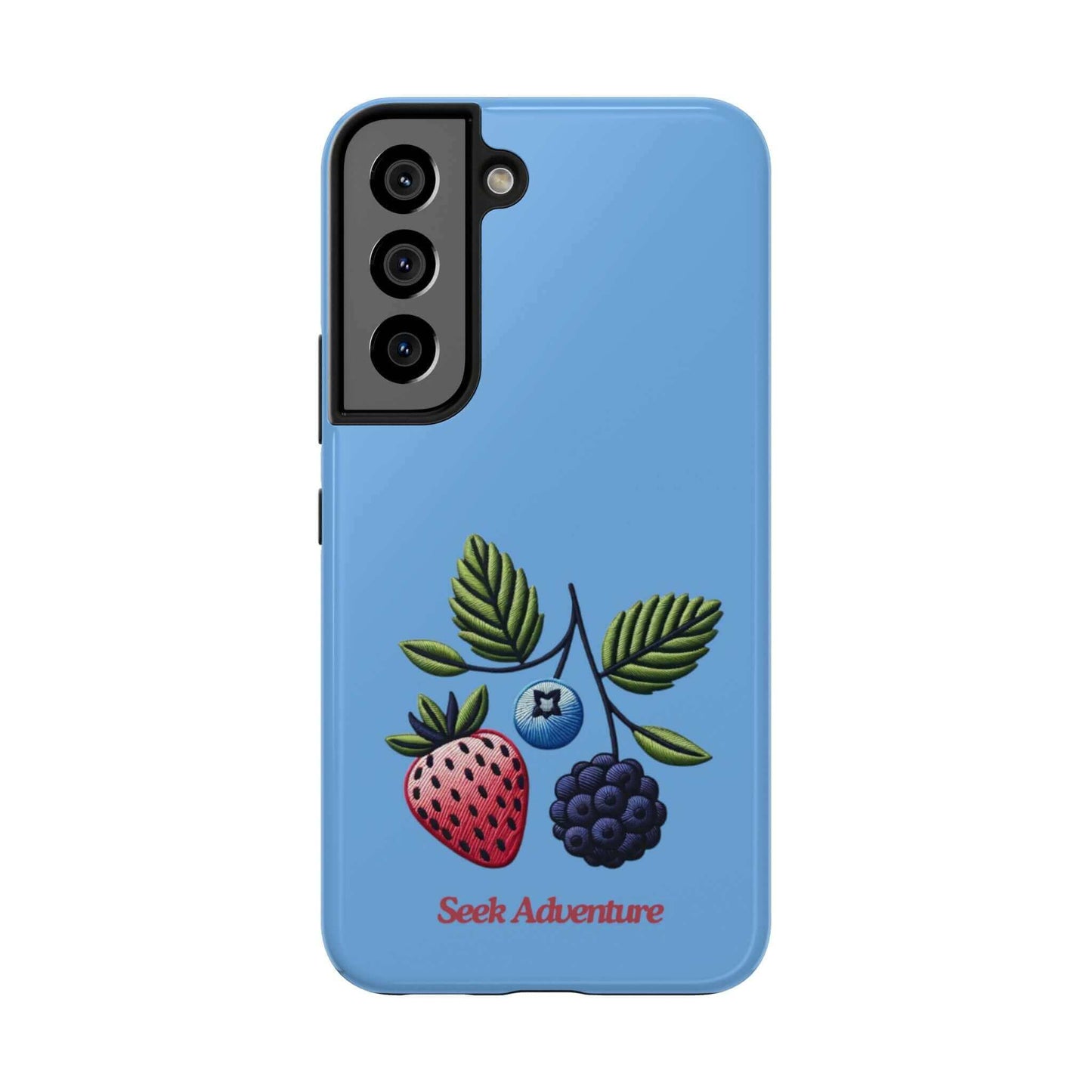 Strawberry, Blueberry, and Blackberry - Tough Phone Cases - Phone Case by Seek Adventure | Seek Adventure'