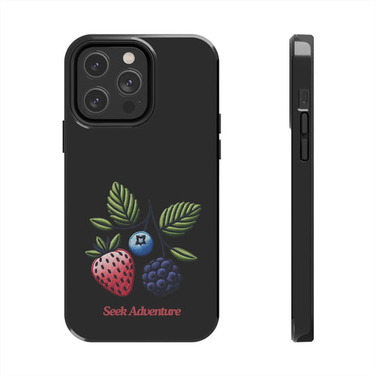 Strawberry, Blueberry, and Blackberry - Tough Phone Case - Phone Case by Seek Adventure | Seek Adventure'